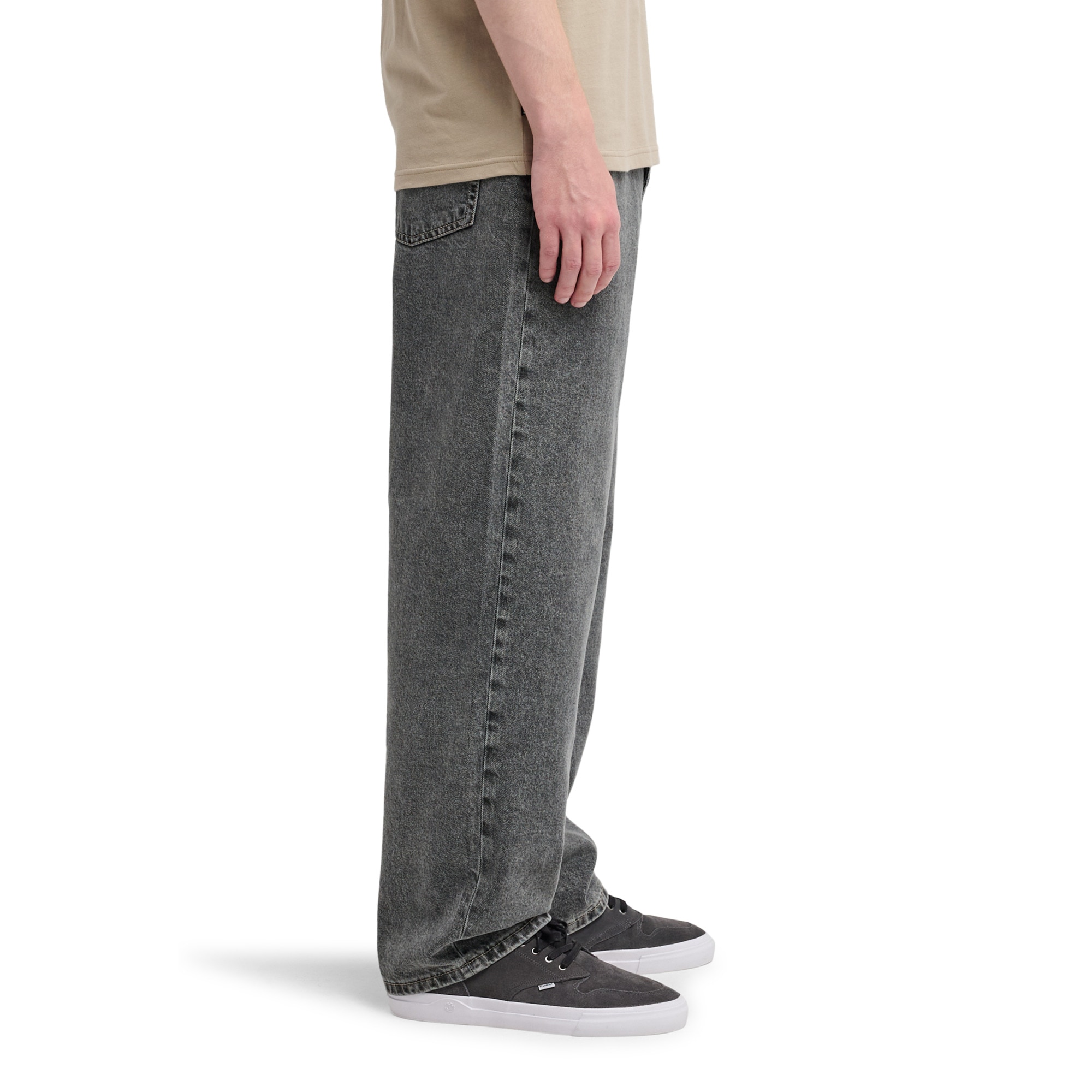 Vaquero de hombre Big 5 Denim Element - Gris Gris-3