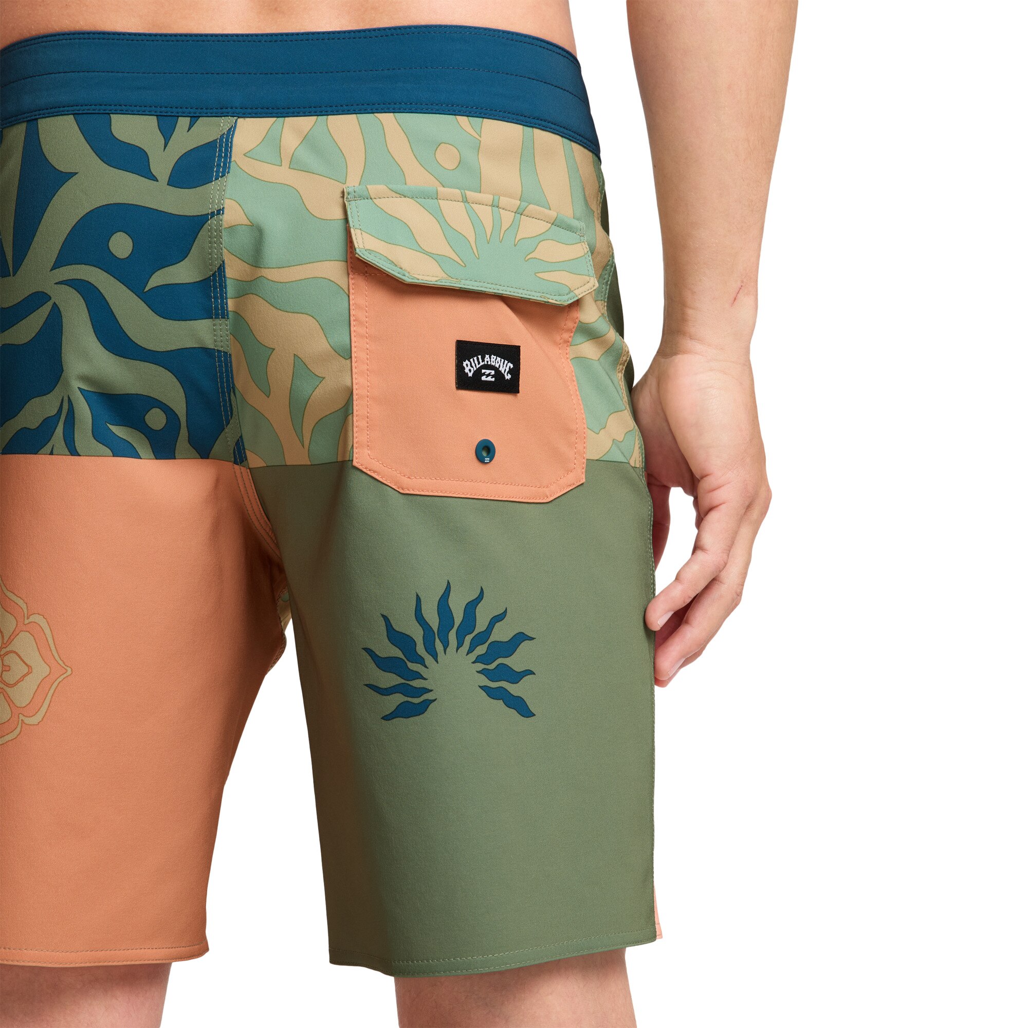 Bañador de hombre Reflection Pro Billabong - Verde Verde-5
