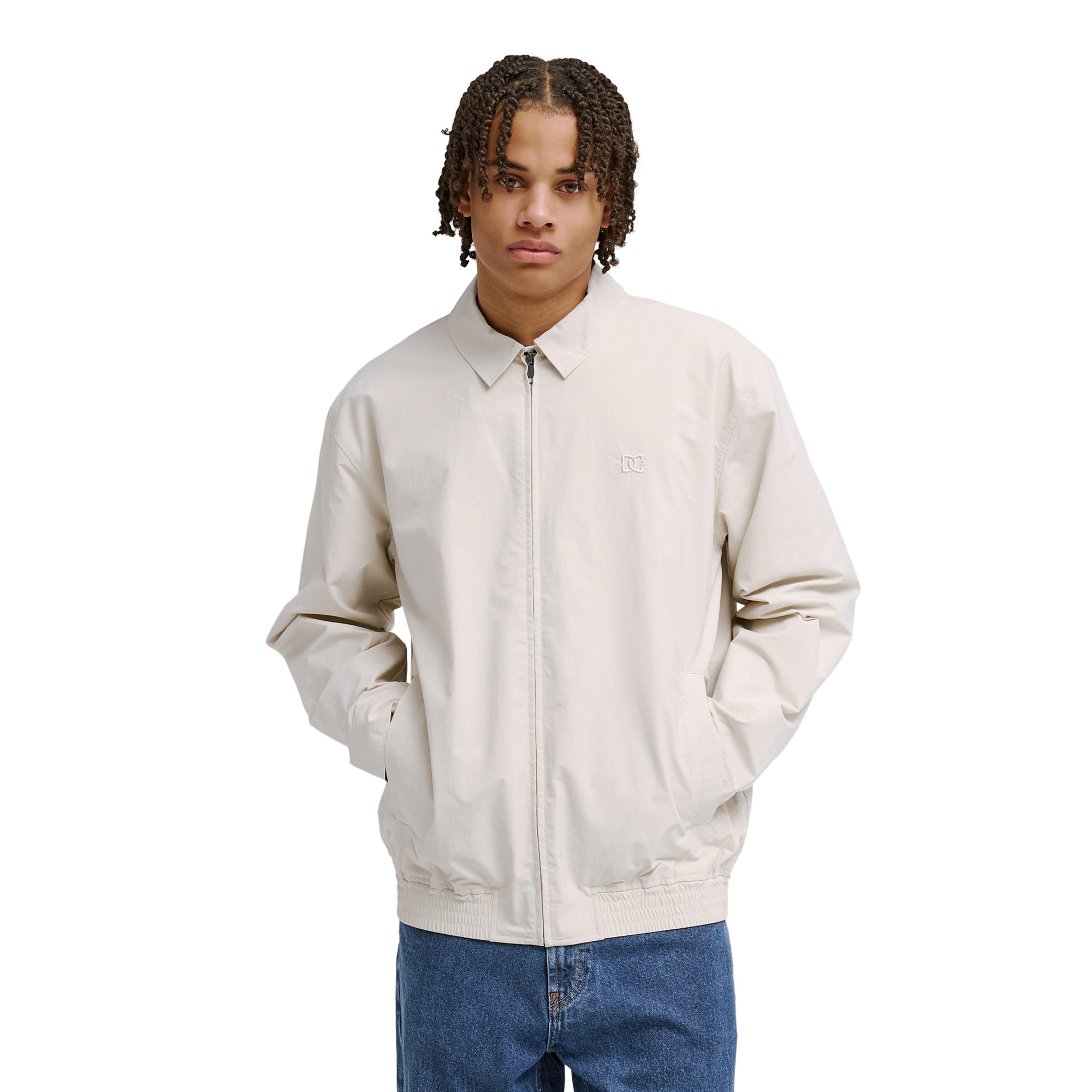 Chaqueta de hombre Driver DC Shoes - Blanco Blanco-1
