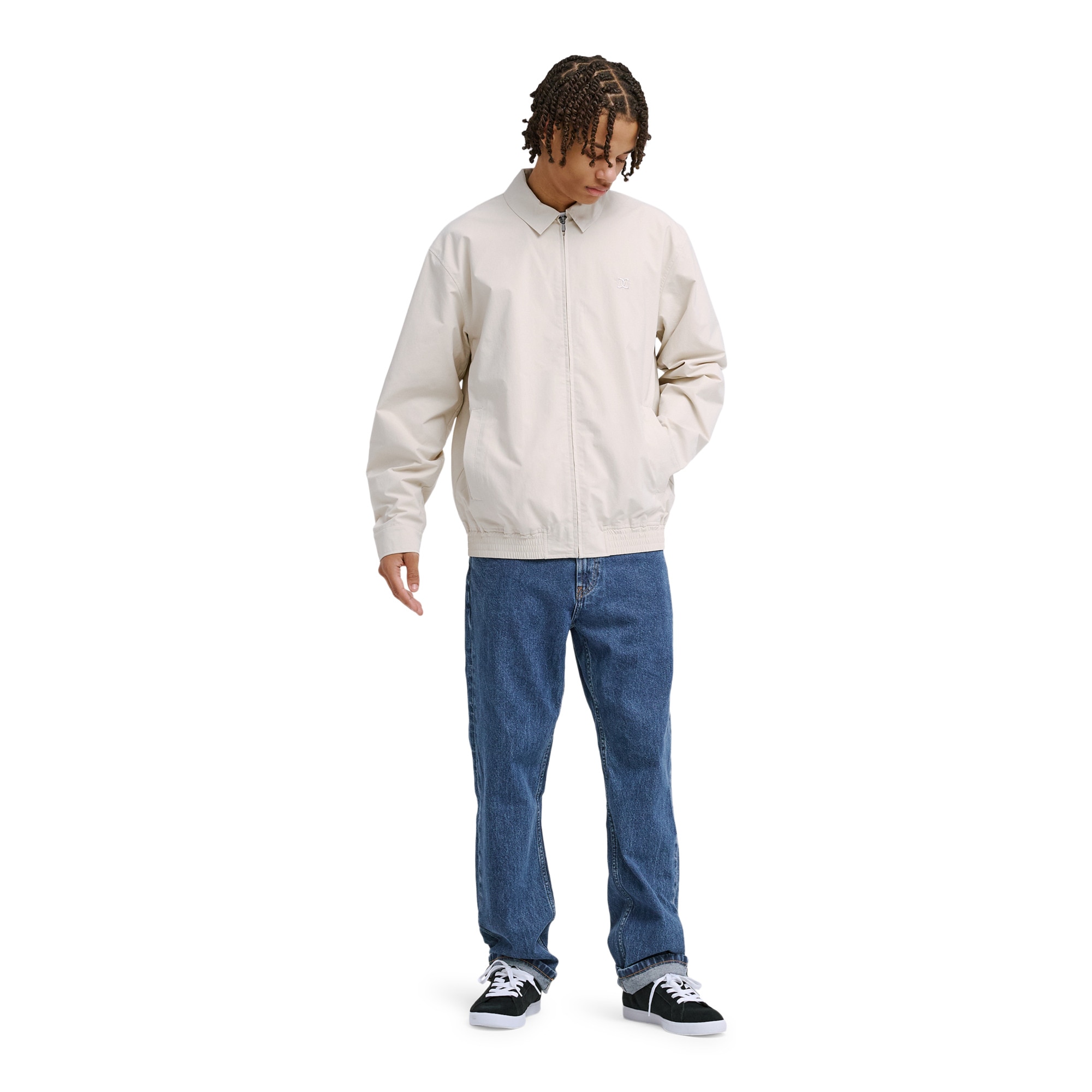 Chaqueta de hombre Driver DC Shoes - Blanco Blanco-3