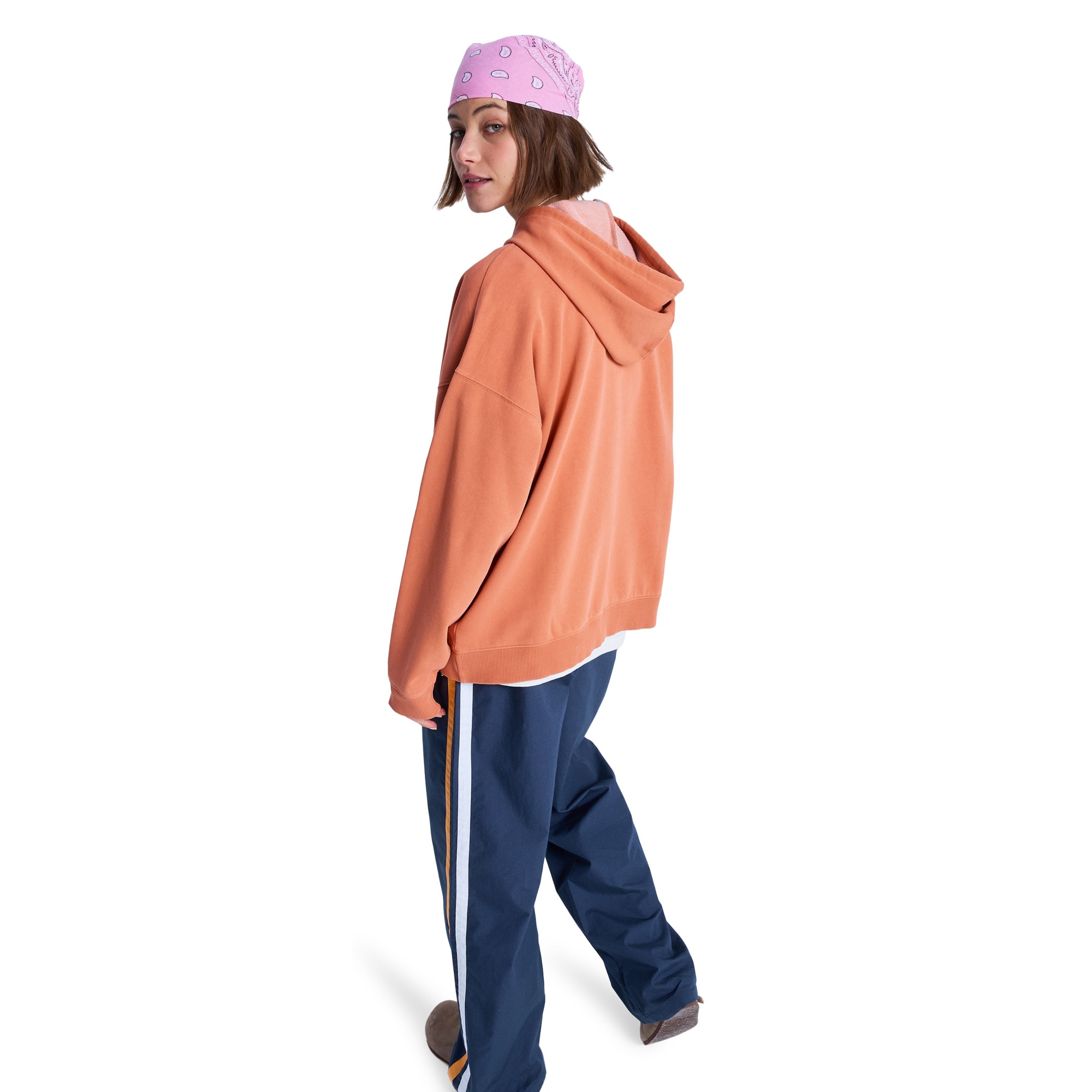 Sudadera de mujer Lineup Oversized Roxy - Naranja Naranja-2