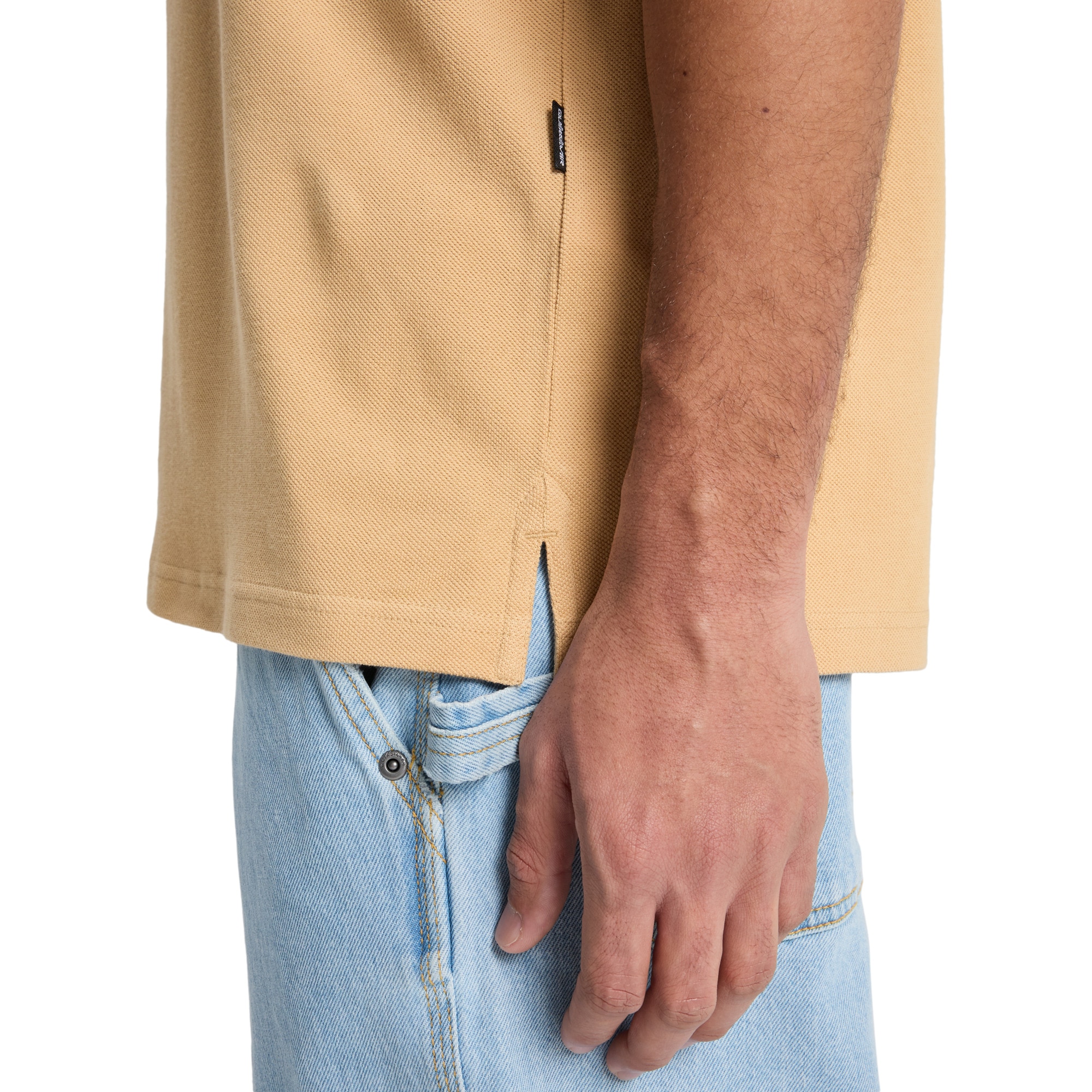 Polo de manga corta para hombre Mw Pique Polo Quiksilver - Marrón Marrón-6