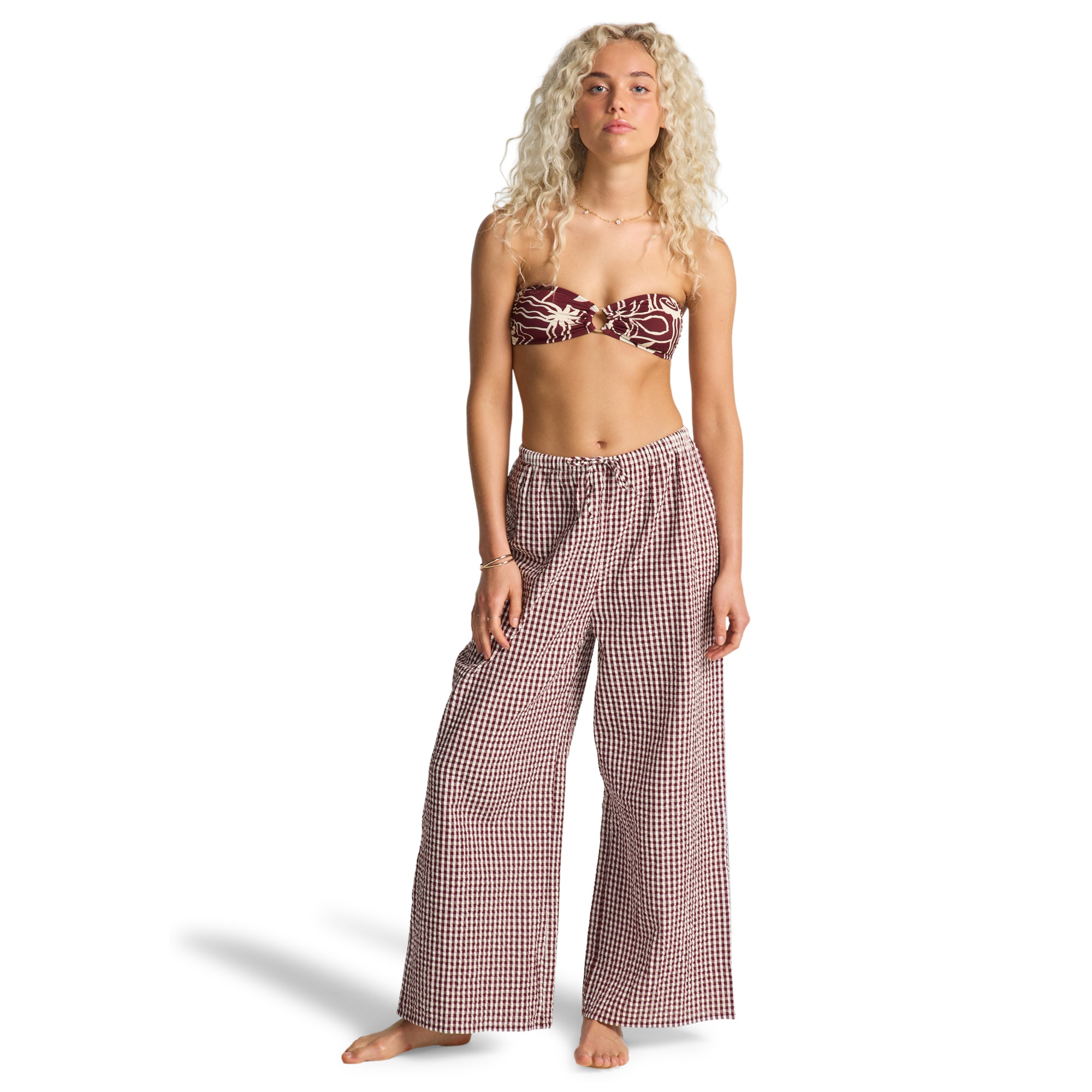 Imagen 3 de Pantalón de mujer Beach Spirit Billabong - Rojo Rojo