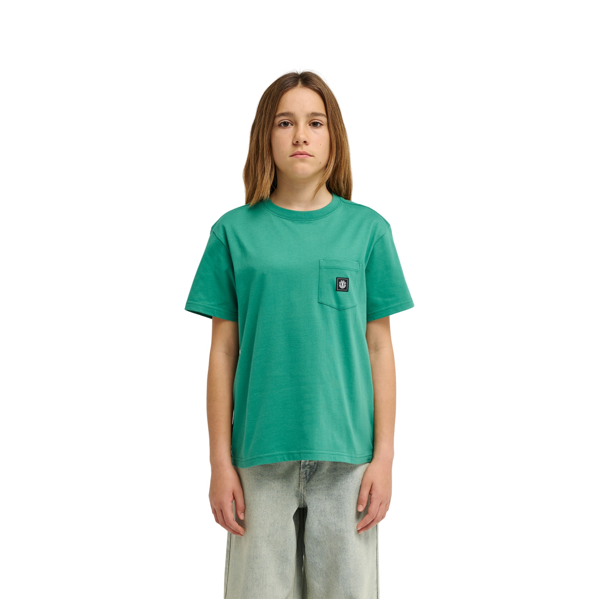 Camiseta de niños Icon Label Pocket Y Element - Verde Verde-1