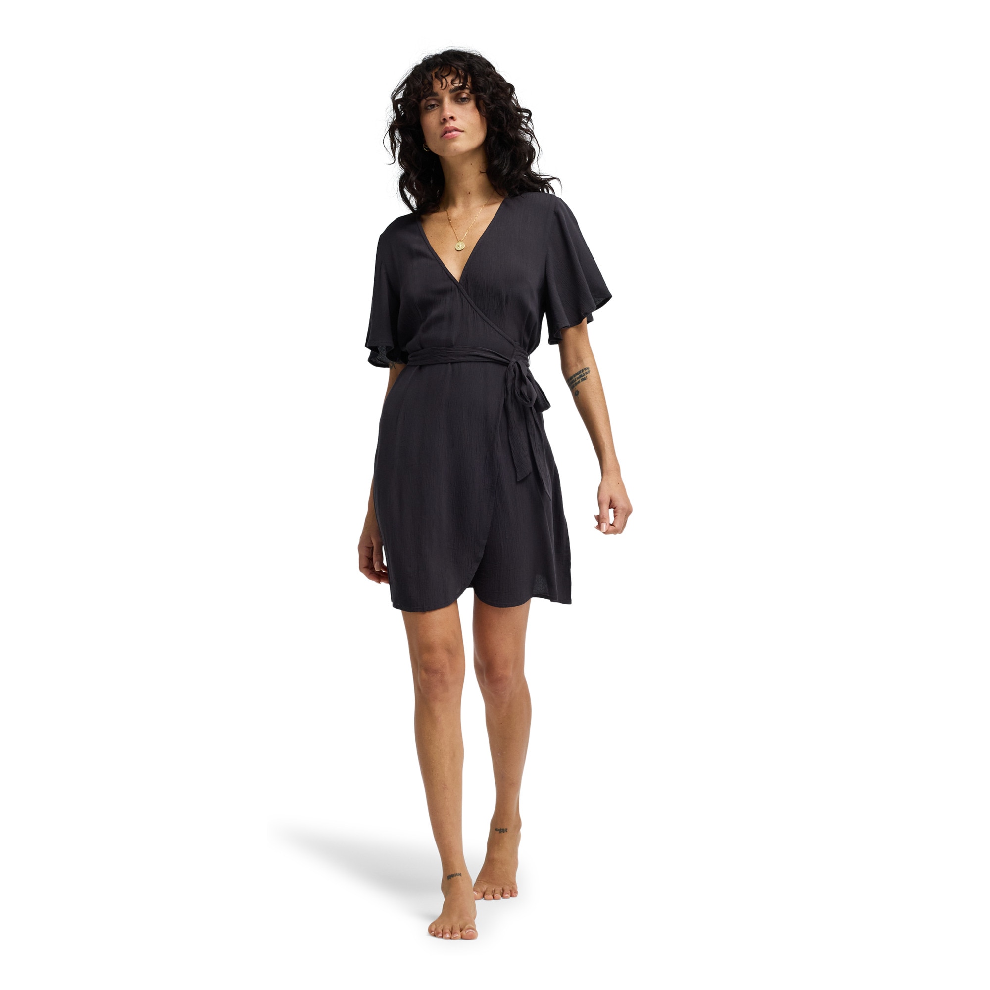 Vestido de mujer All For You Billabong - Negro Negro-3