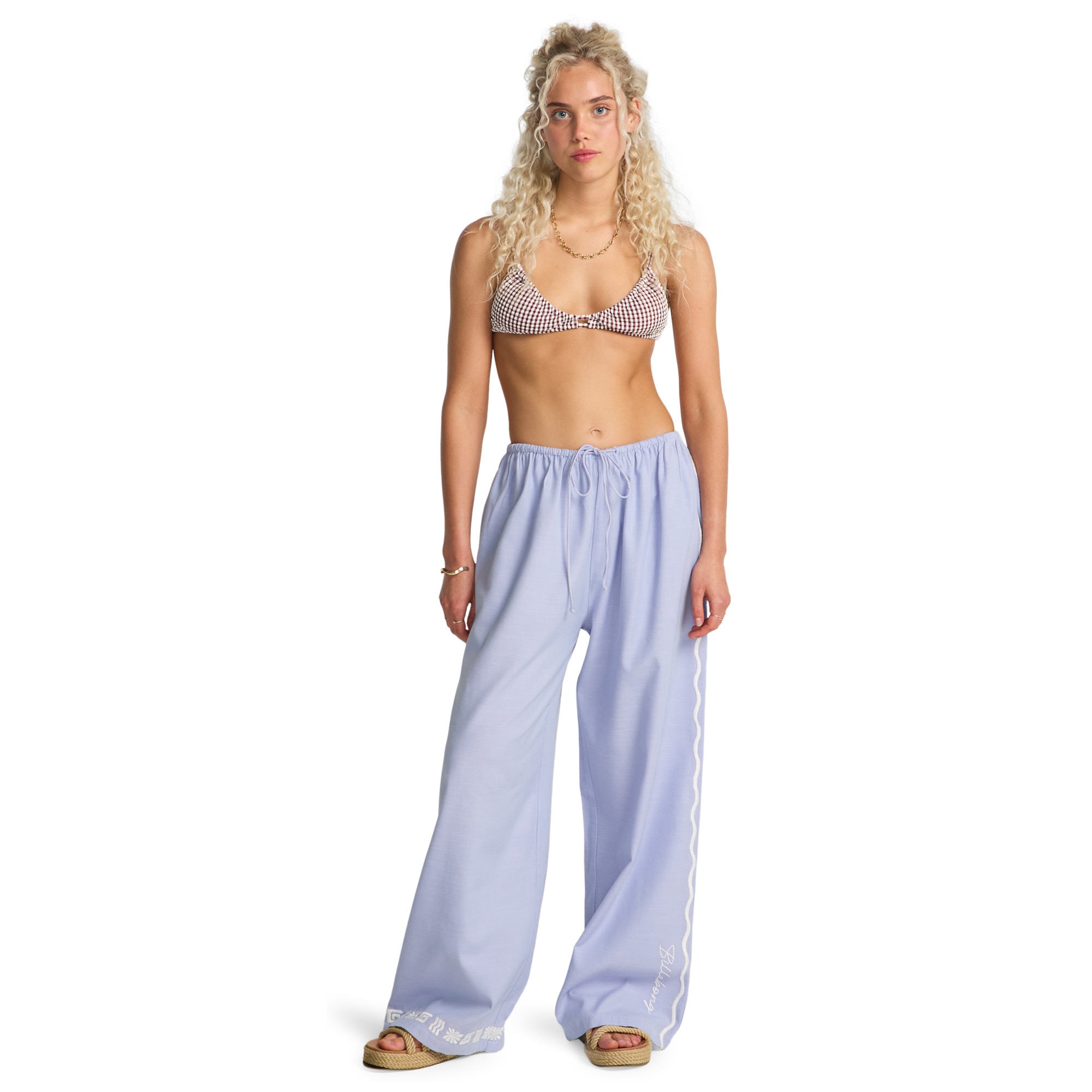 Imagen 0 de Pantalón de mujer Sun Symbol Billabong Azul