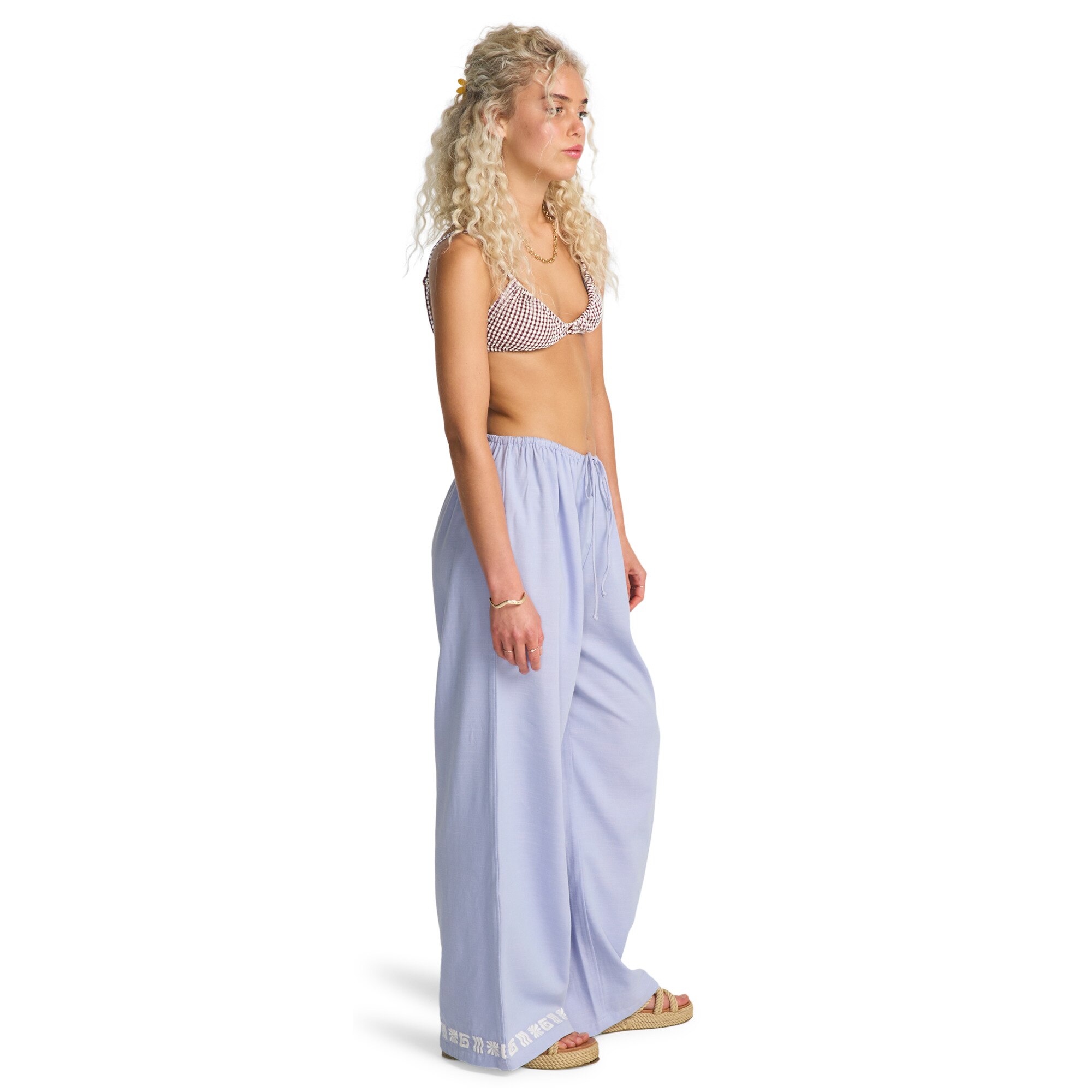 Pantalón de mujer Sun Symbol Billabong - Azul Azul-3