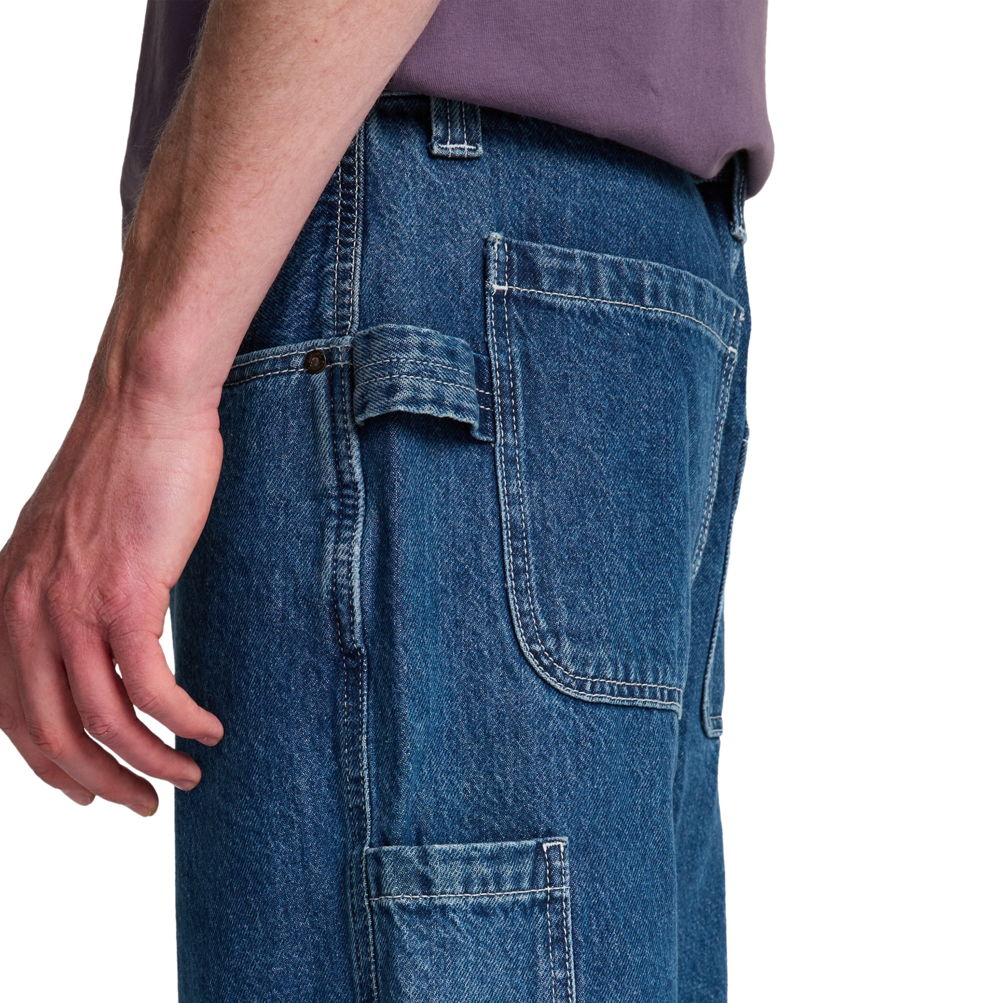 Pantalón corto vaquero de hombre Bad Dog Workwear Billabong - Azul Azul-6