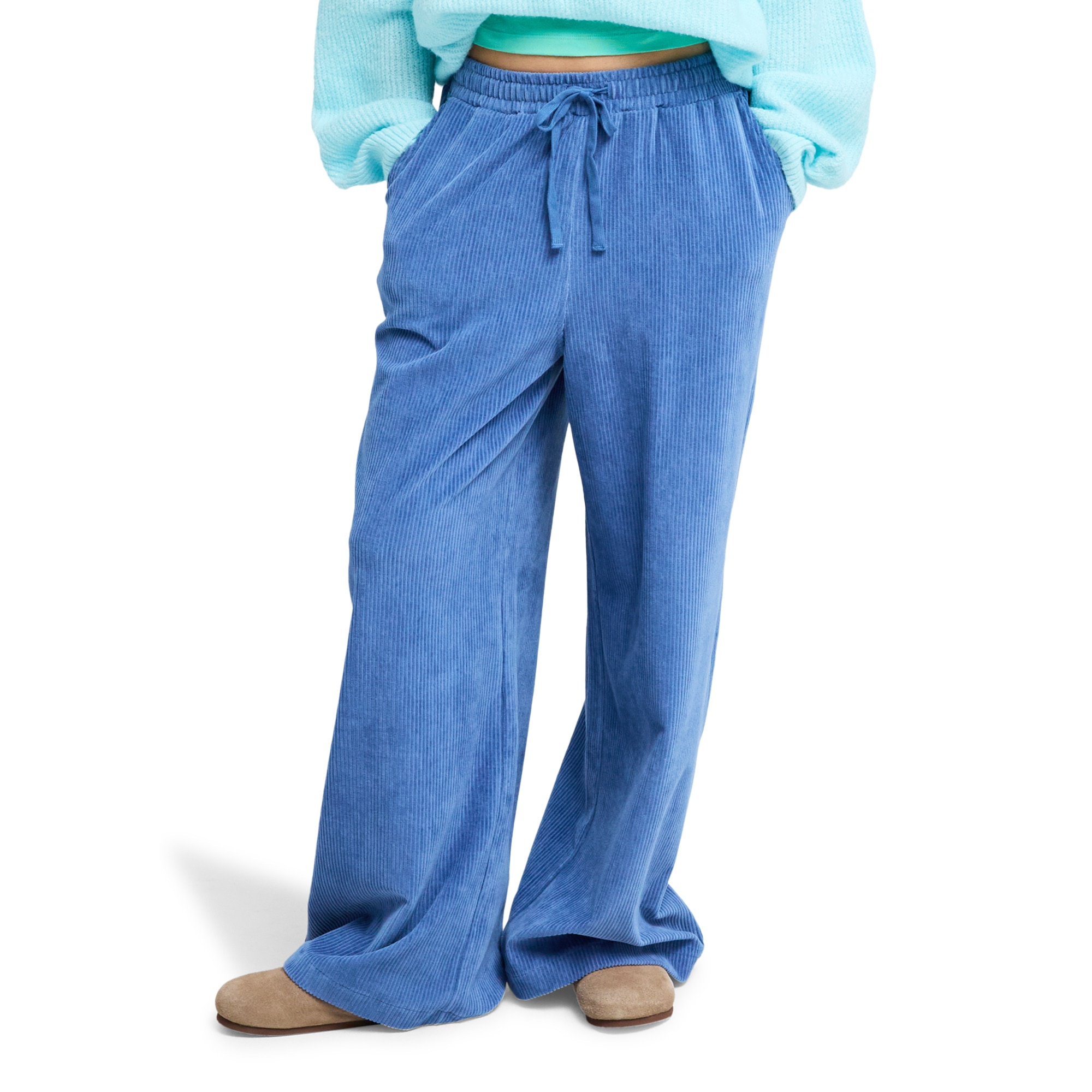 Imagen 0 de Pantalón de mujer Lekeitio Knit Roxy Azul