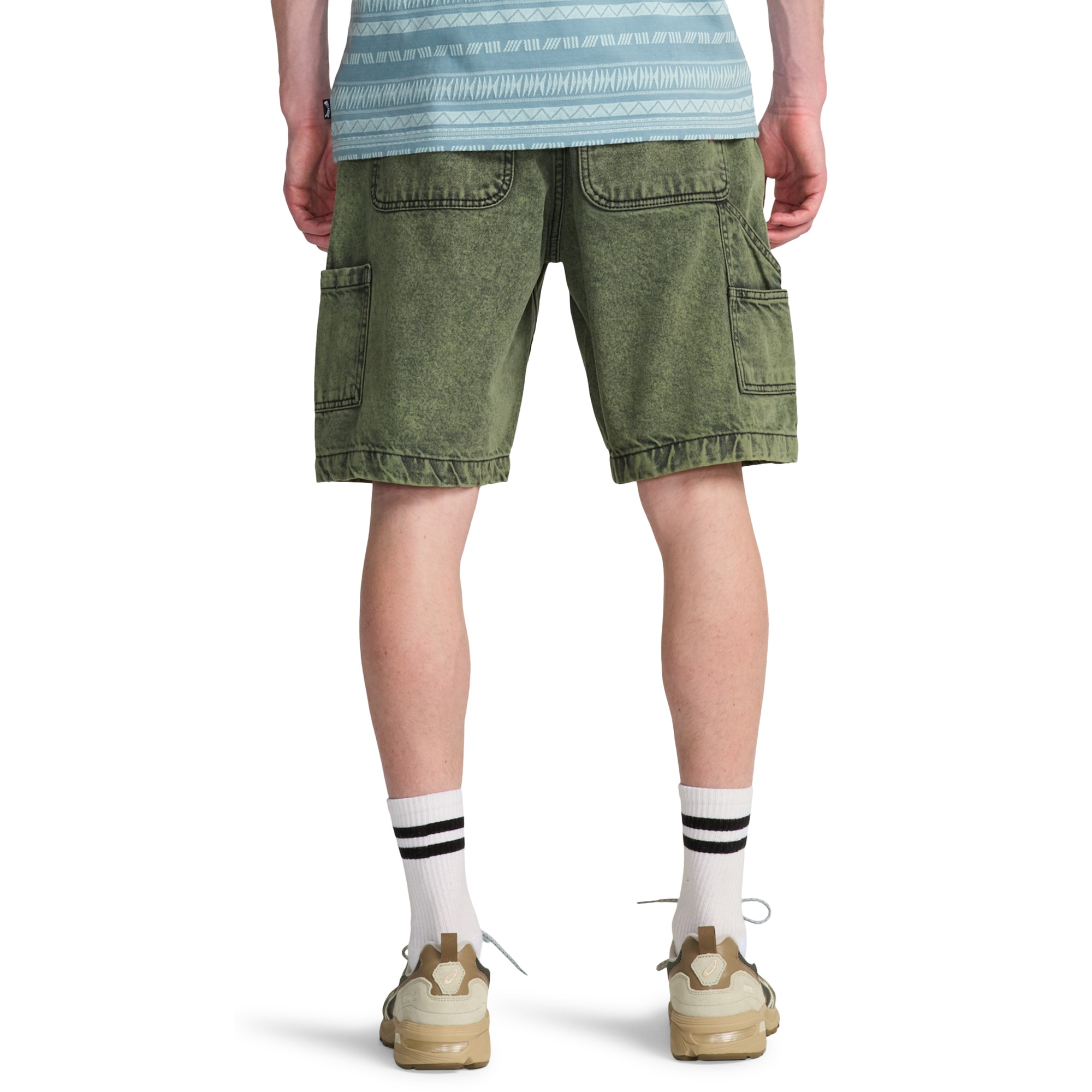 Pantalón corto vaquero de hombre Bad Dog Workwear Billabong - Verde Verde-2