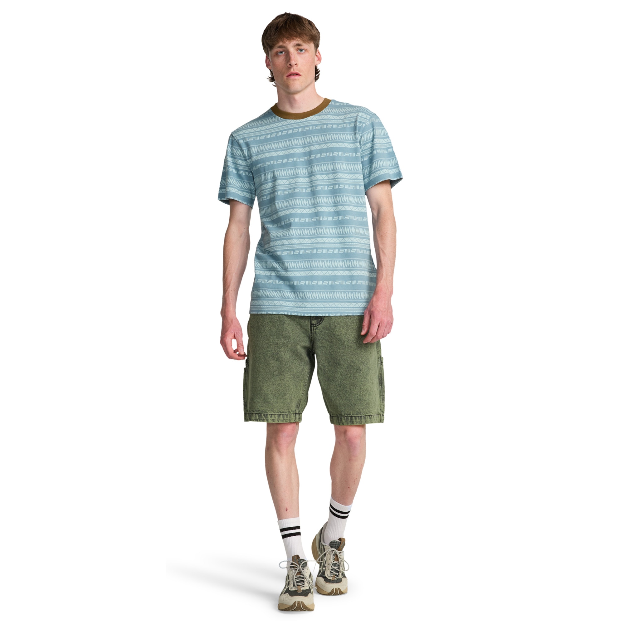 Pantalón corto vaquero de hombre Bad Dog Workwear Billabong - Verde Verde-3