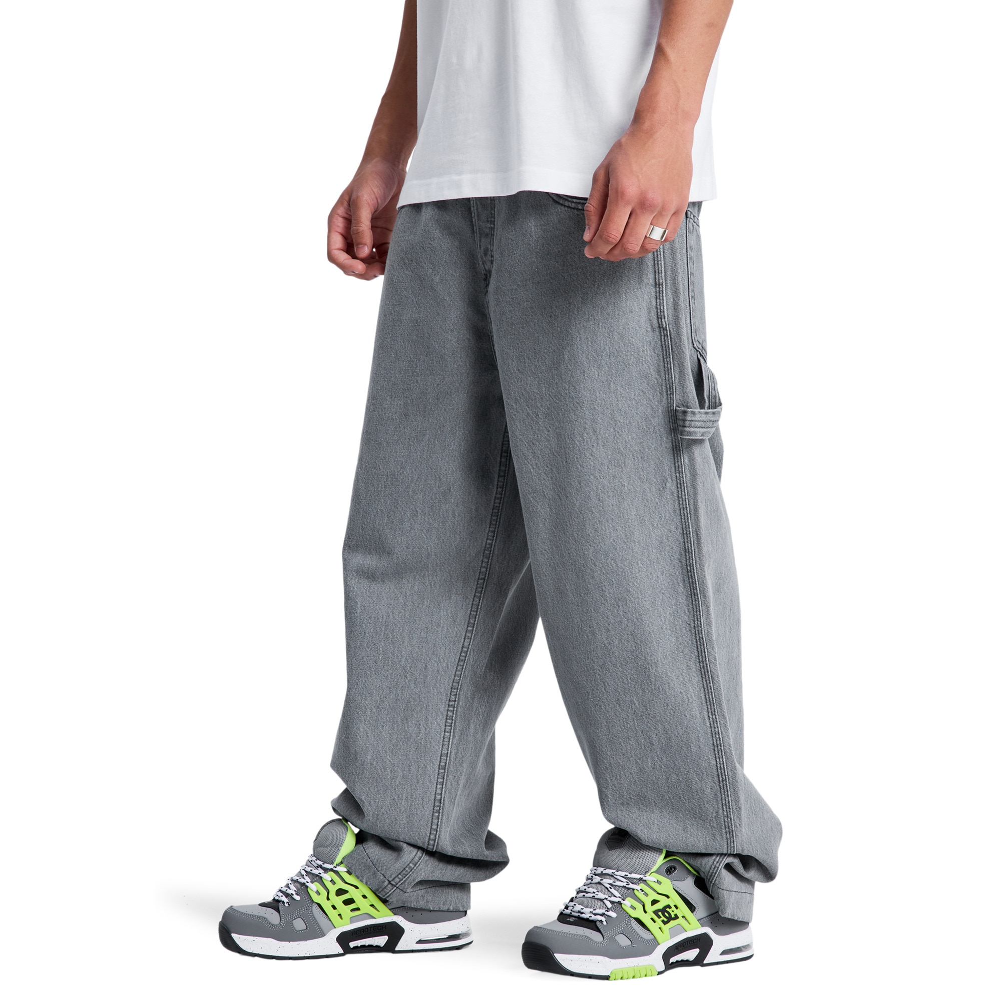 Imagen 4 de Pantalón Vaquero estilo carpintero de hombre Baggy DC Shoes - Gris claro Gris claro