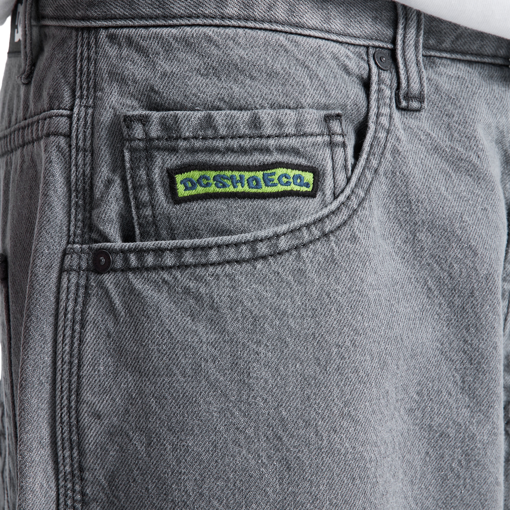 Imagen 5 de Pantalón Vaquero estilo carpintero de hombre Baggy DC Shoes - Gris claro Gris claro