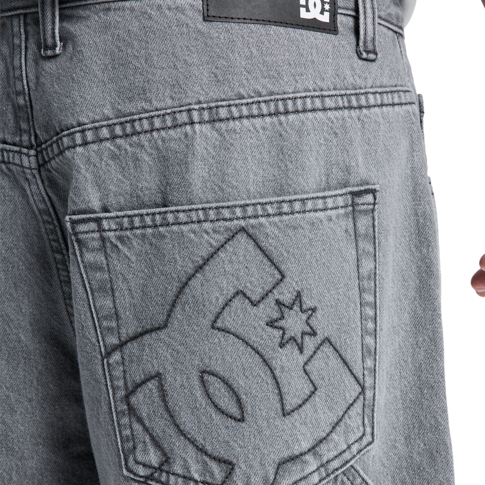 Imagen 6 de Pantalón Vaquero estilo carpintero de hombre Baggy DC Shoes - Gris claro Gris claro