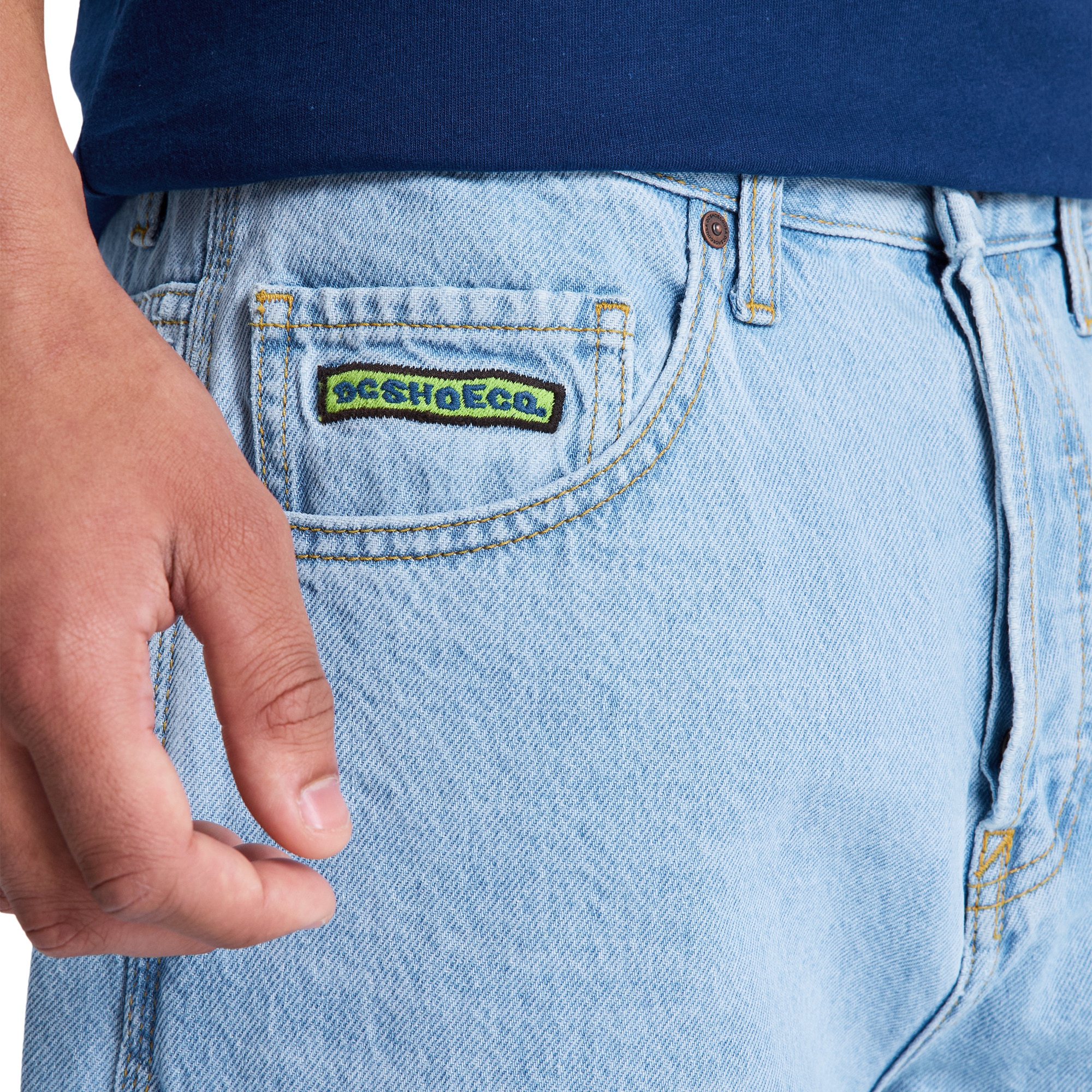 Imagen 5 de Pantalón Vaquero estilo carpintero de hombre Baggy DC Shoes - Azul Azul