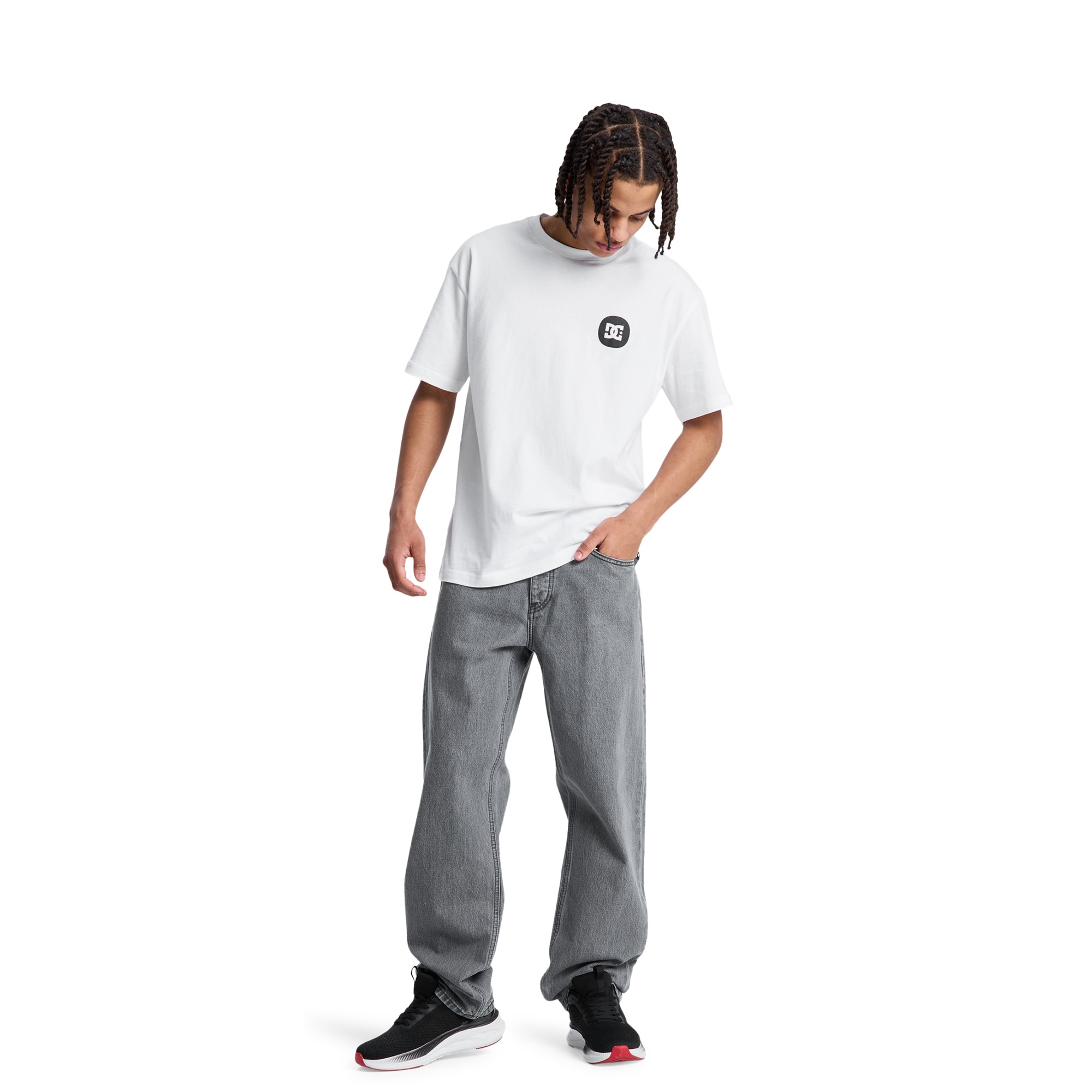 Imagen 3 de Pantalón Vaquero de corte recto de hombre Relaxed DC Shoes - Gris claro Gris claro