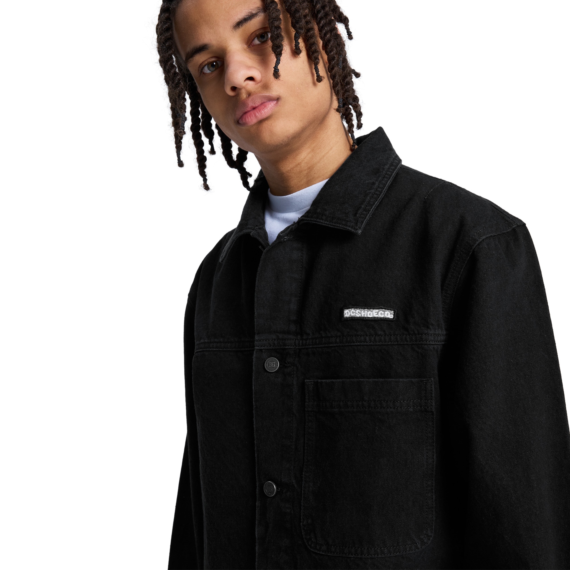 Chaqueta de hombre Ethos DC Shoes - Negro Negro-5