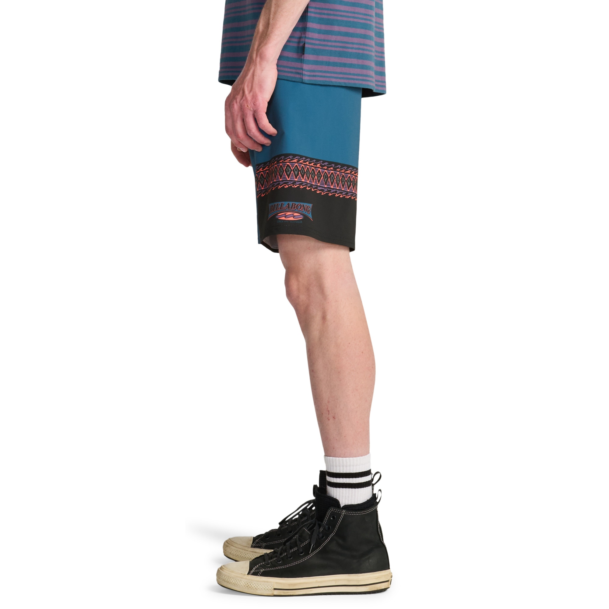 Bañador de hombre Burleigh Pro 18" Billabong - Naranja Naranja-4