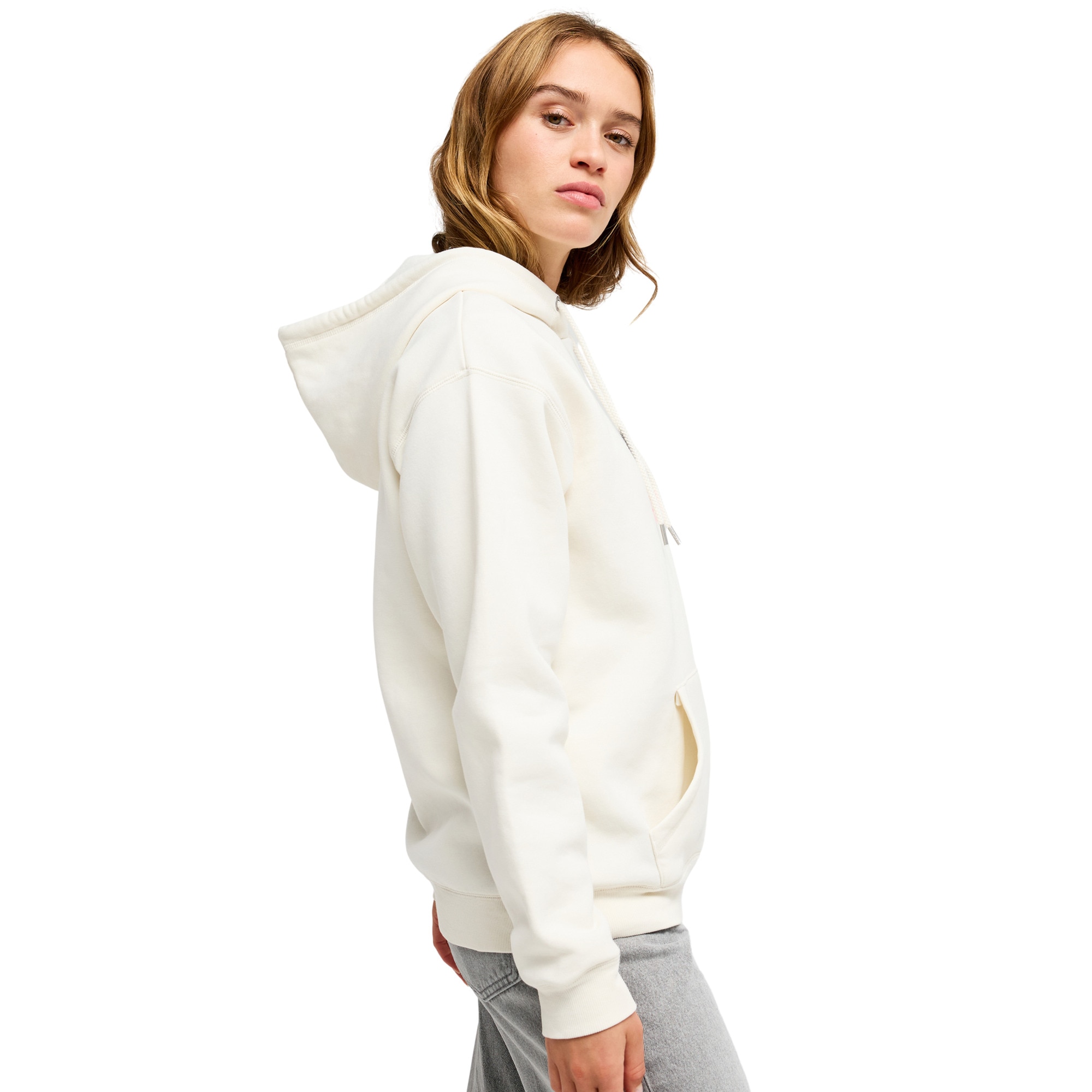 Sudadera de mujer Surf Stoked Brushed Art Roxy - Blanco Blanco-3