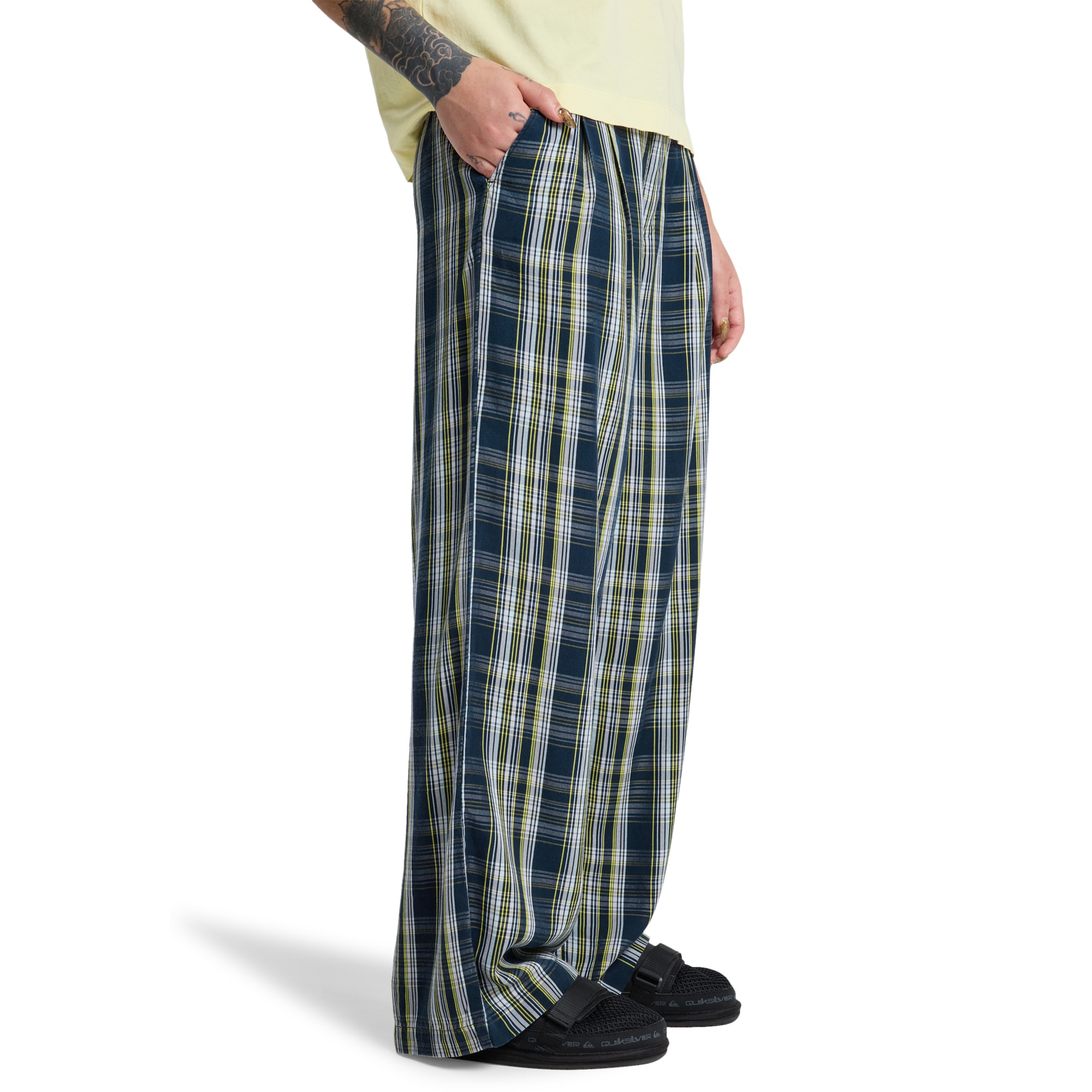Pantalón de mujer Vista Quiksilver - Gris Gris-3