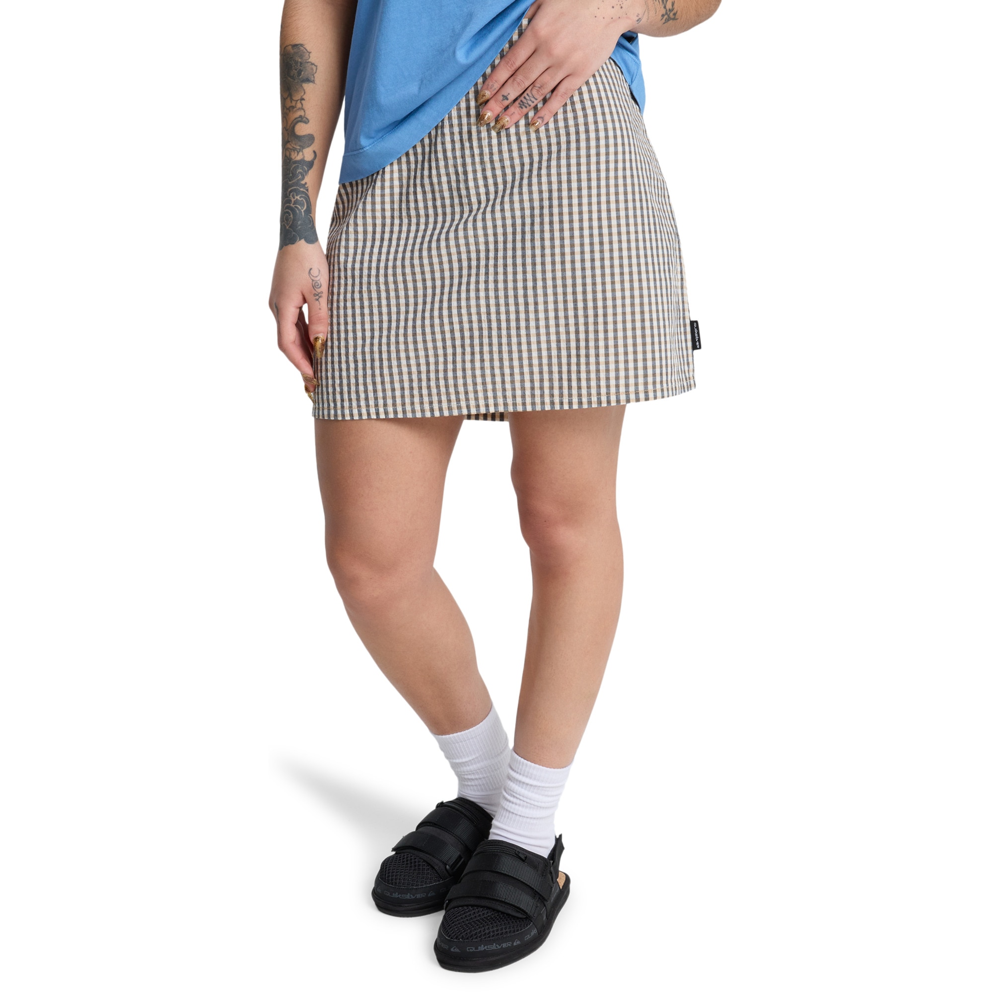 Quiksilver Minifalda de mujer Ludden Marrón