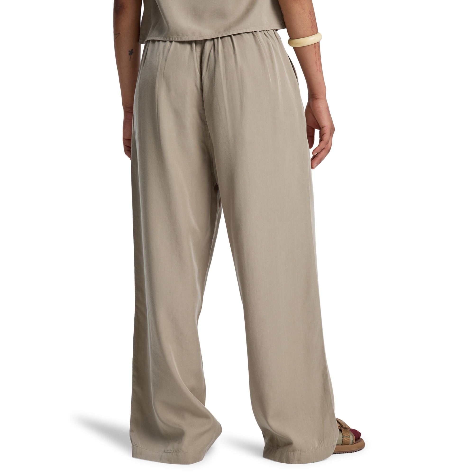 Pantalón de mujer Vista Quiksilver - Beige Beige-2