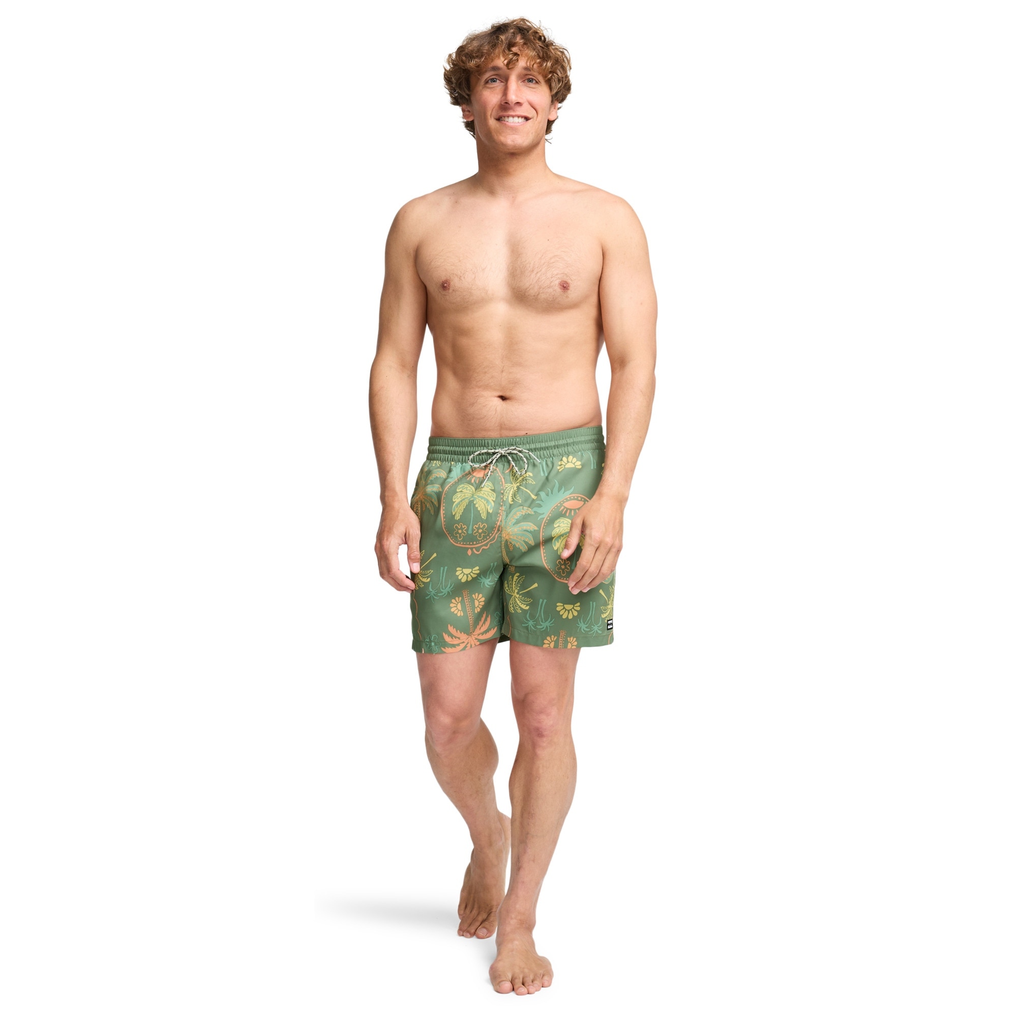 Bañador de hombre Vacay Layback Billabong - Verde Verde-3