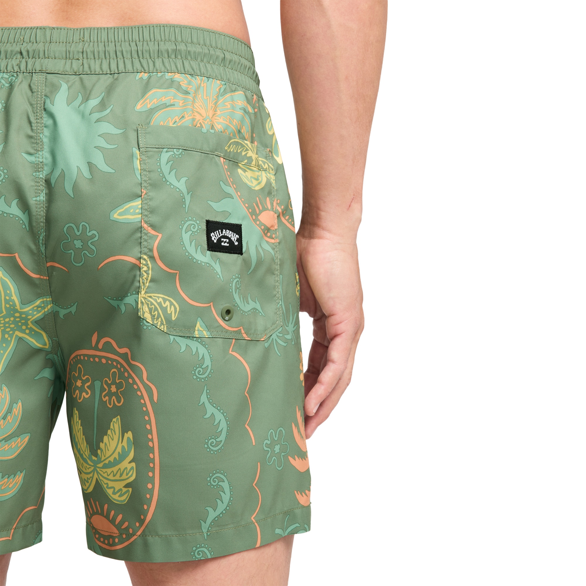 Bañador de hombre Vacay Layback Billabong - Verde Verde-6