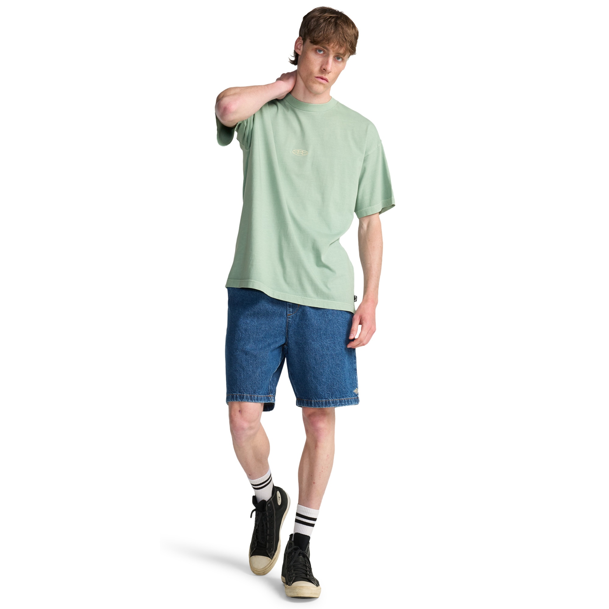 Pantalón corto de hombre Larry Billabong - Azul Azul-2