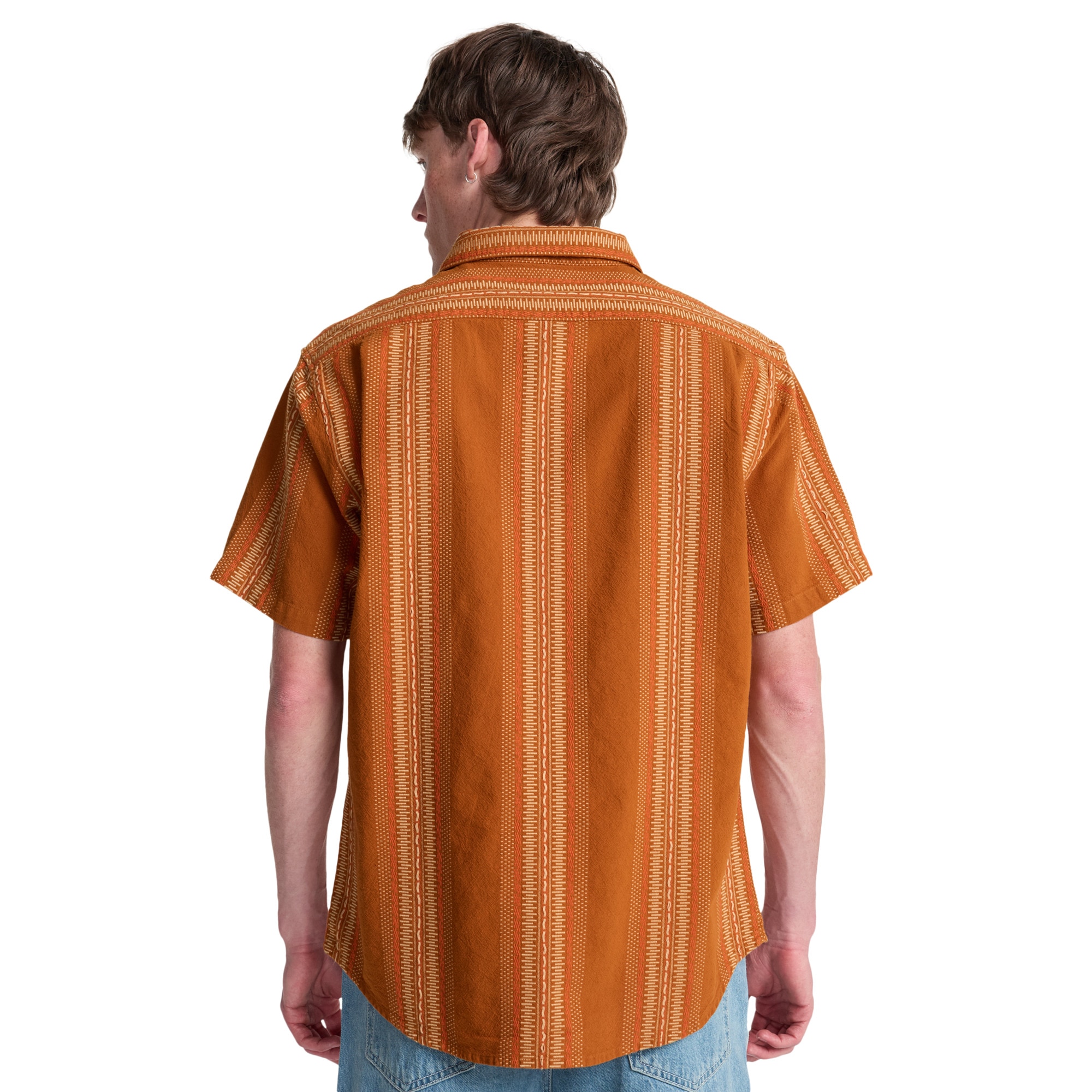 Imagen 2 de Camisa de hombre Sundays Jacquard Billabong - Amarillo Amarillo