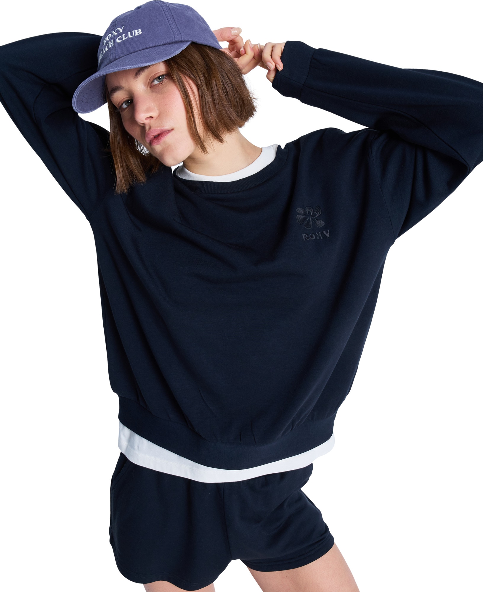 Imagen 2 de Sudadera de mujer Surfing By Moonlight Roxy - Negro Negro