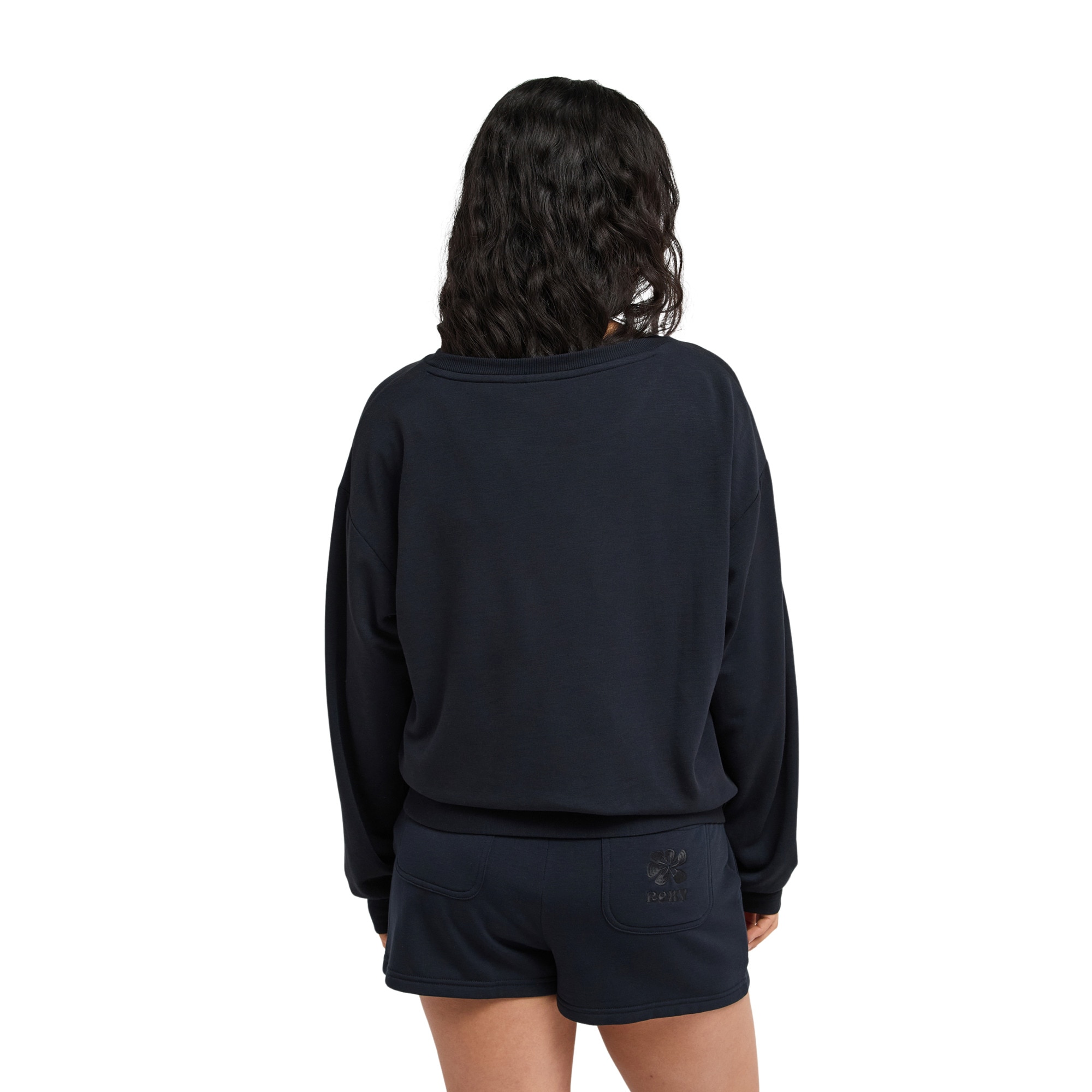 Imagen 3 de Sudadera de mujer Surfing By Moonlight Roxy - Negro Negro