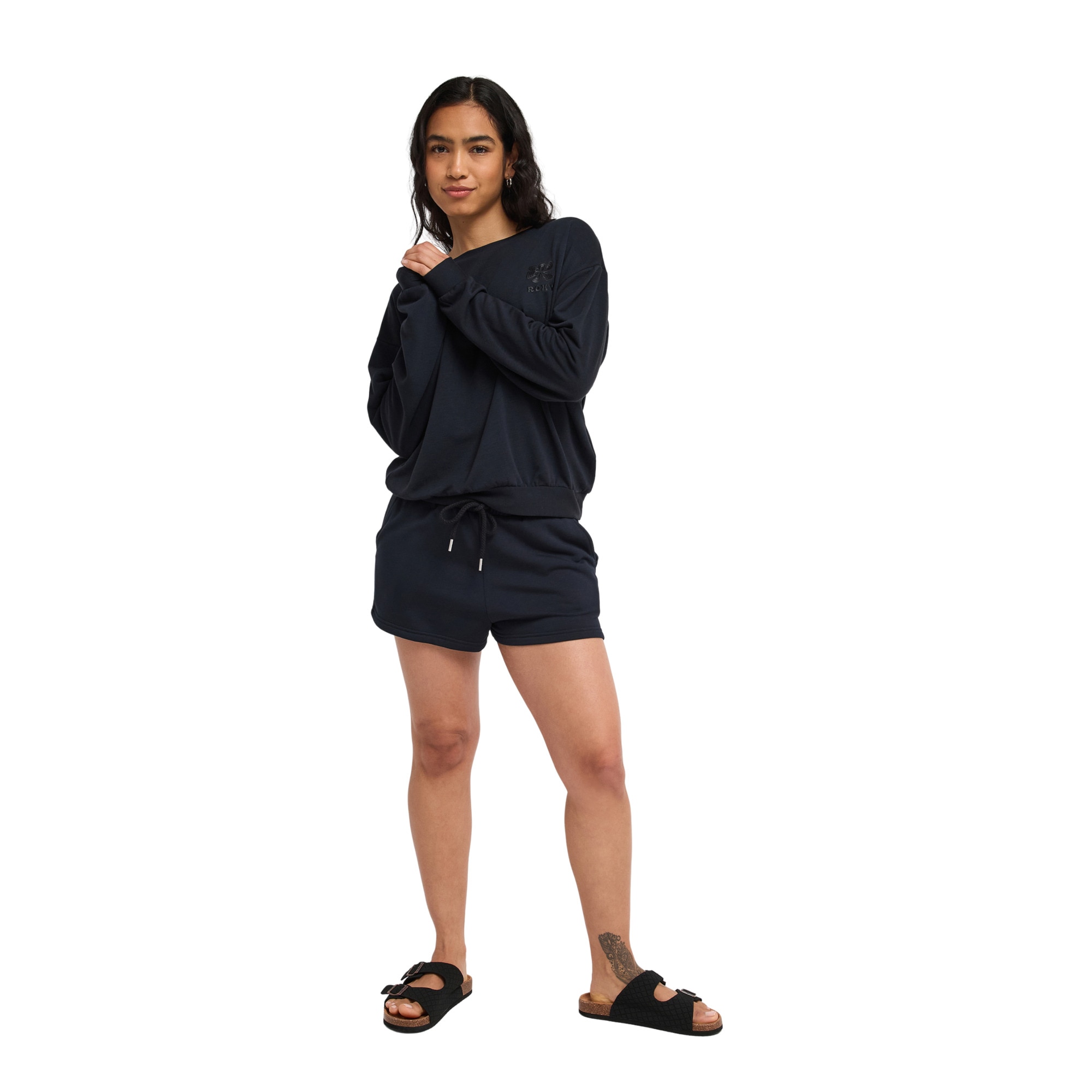 Imagen 6 de Sudadera de mujer Surfing By Moonlight Roxy - Negro Negro