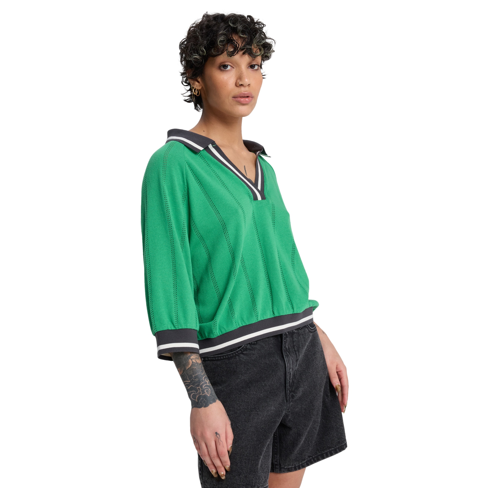 Imagen 0 de Polo de mujer Making Waves Quiksilver Verde