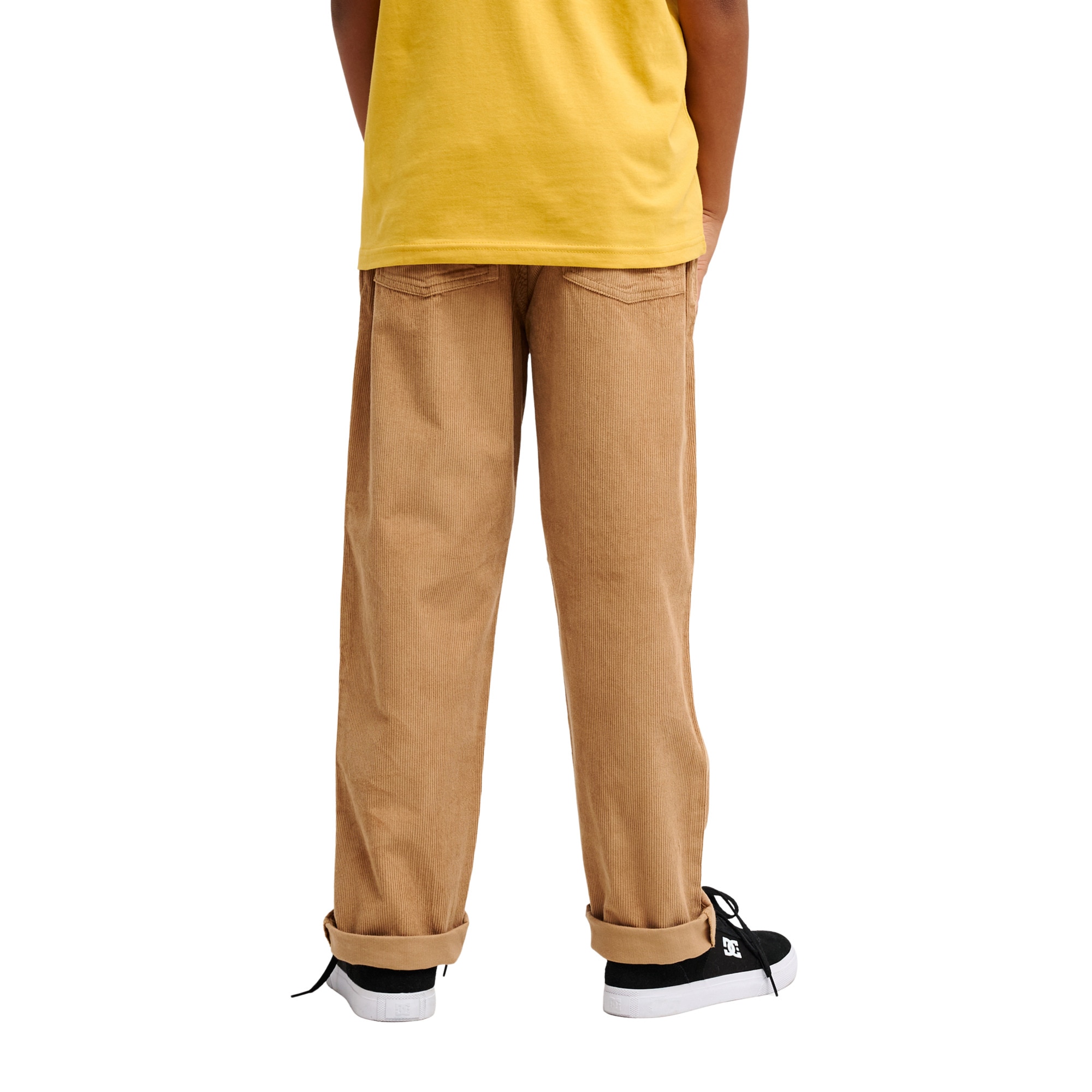 Pantalón de niños Taxer Cord Quiksilver - Marrón Marrón-2