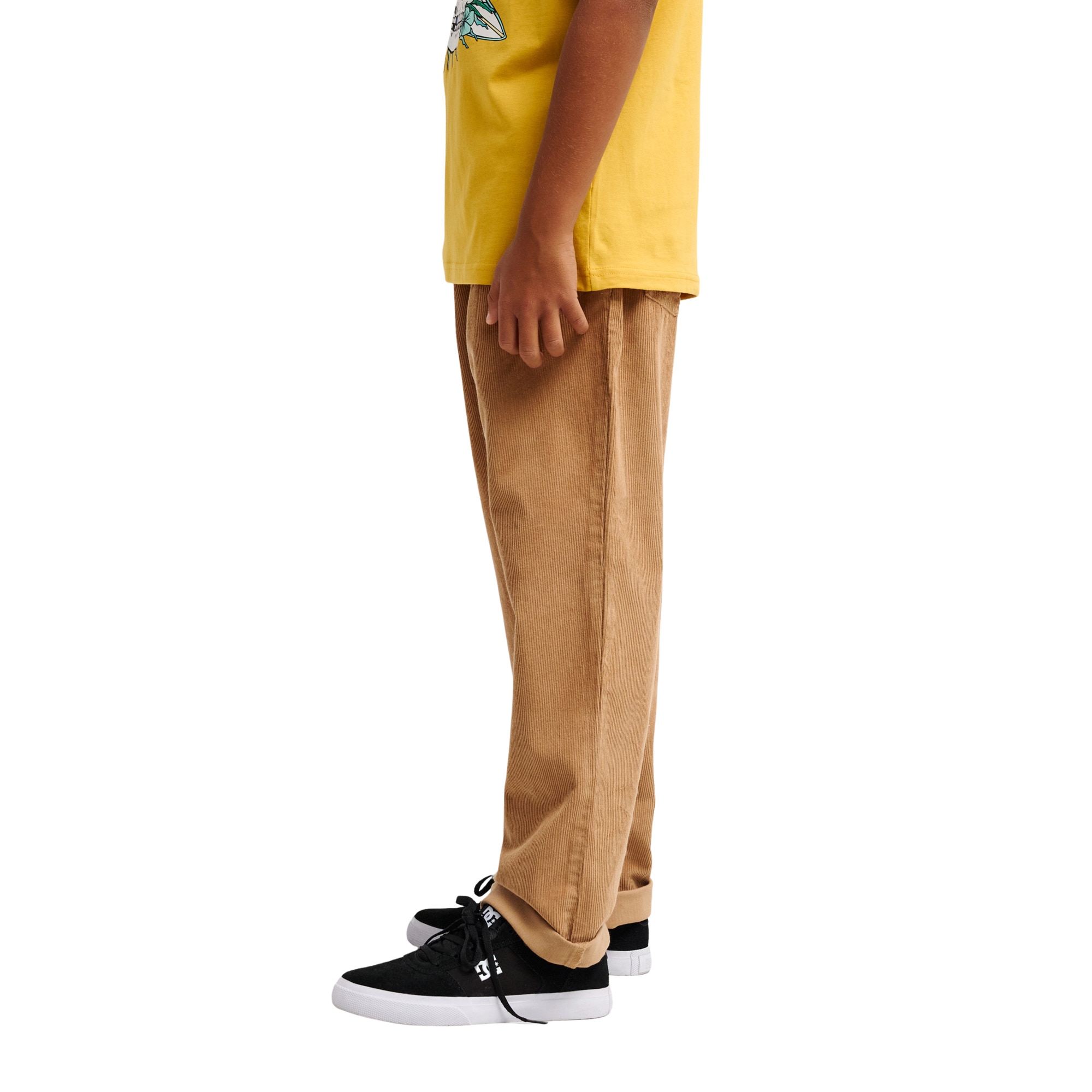 Pantalón de niños Taxer Cord Quiksilver - Marrón Marrón-3