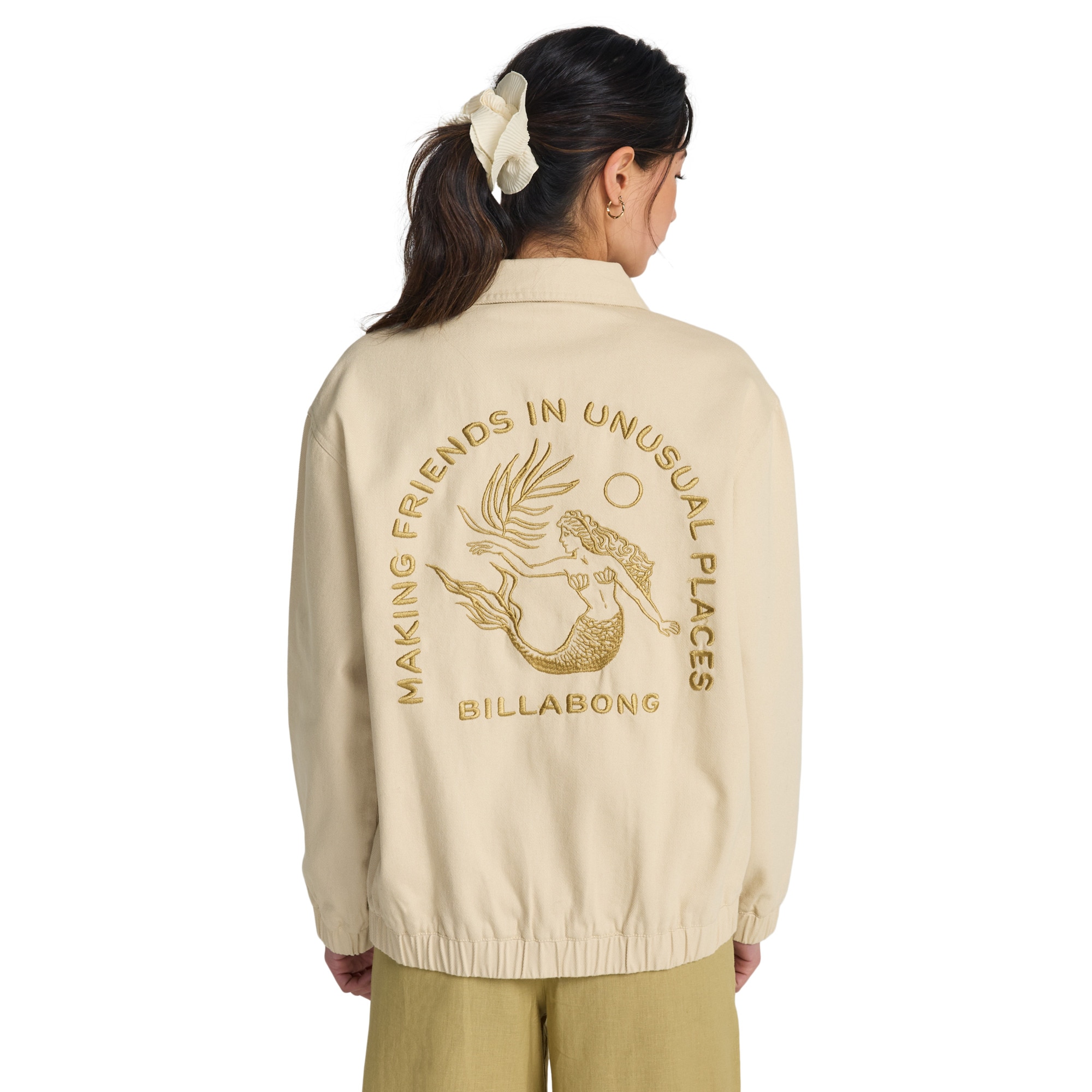 Chaqueta de mujer Chill Time Billabong - Blanco Blanco-2