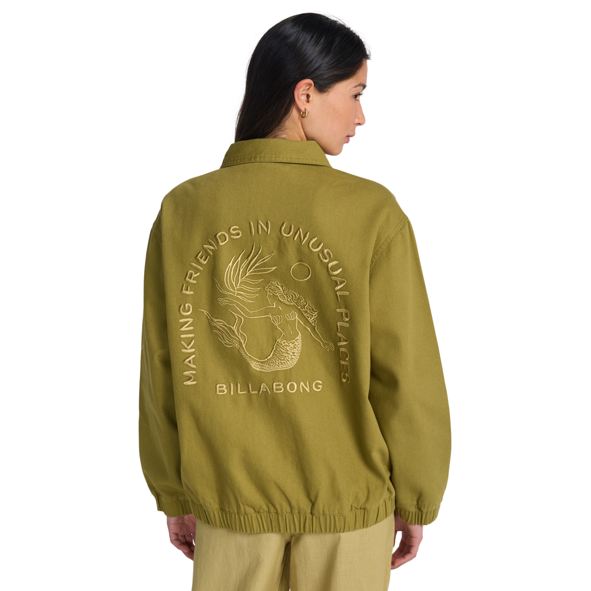 Chaqueta de mujer Chill Time Billabong - Beige Beige-2