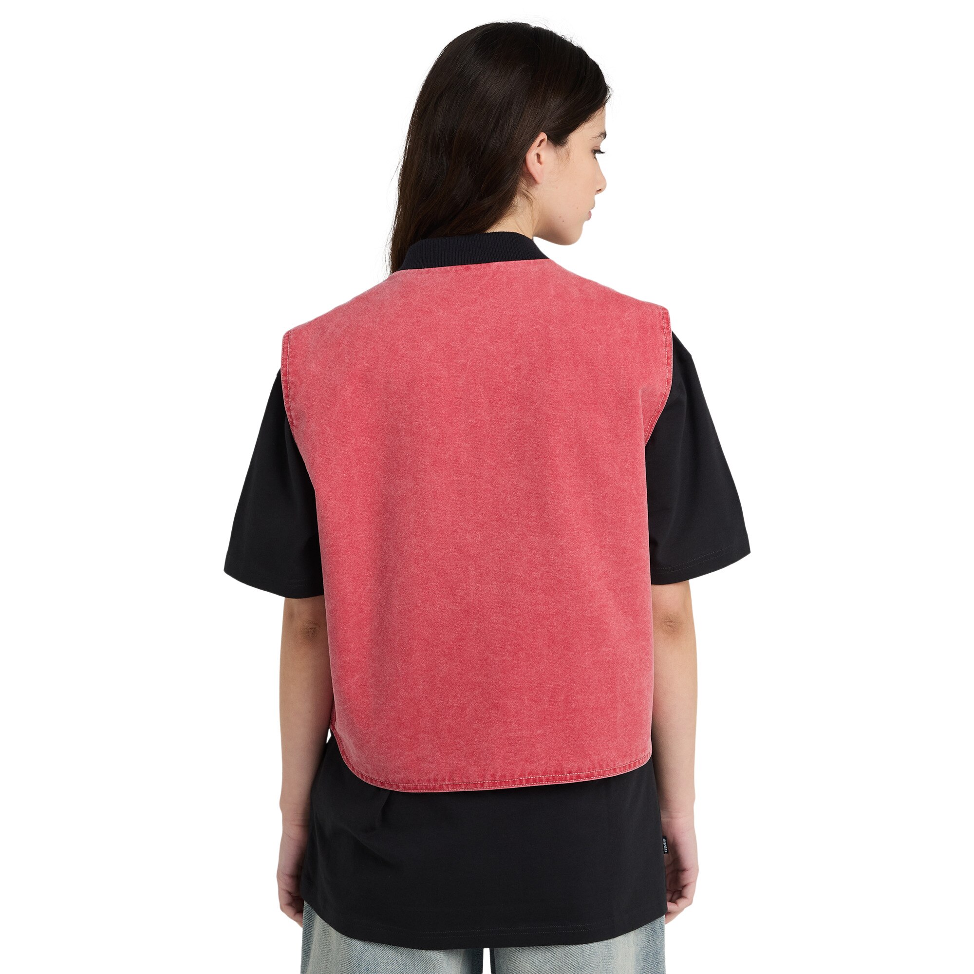 Camiseta de mujer Chore W Element - Rojo Rojo-2