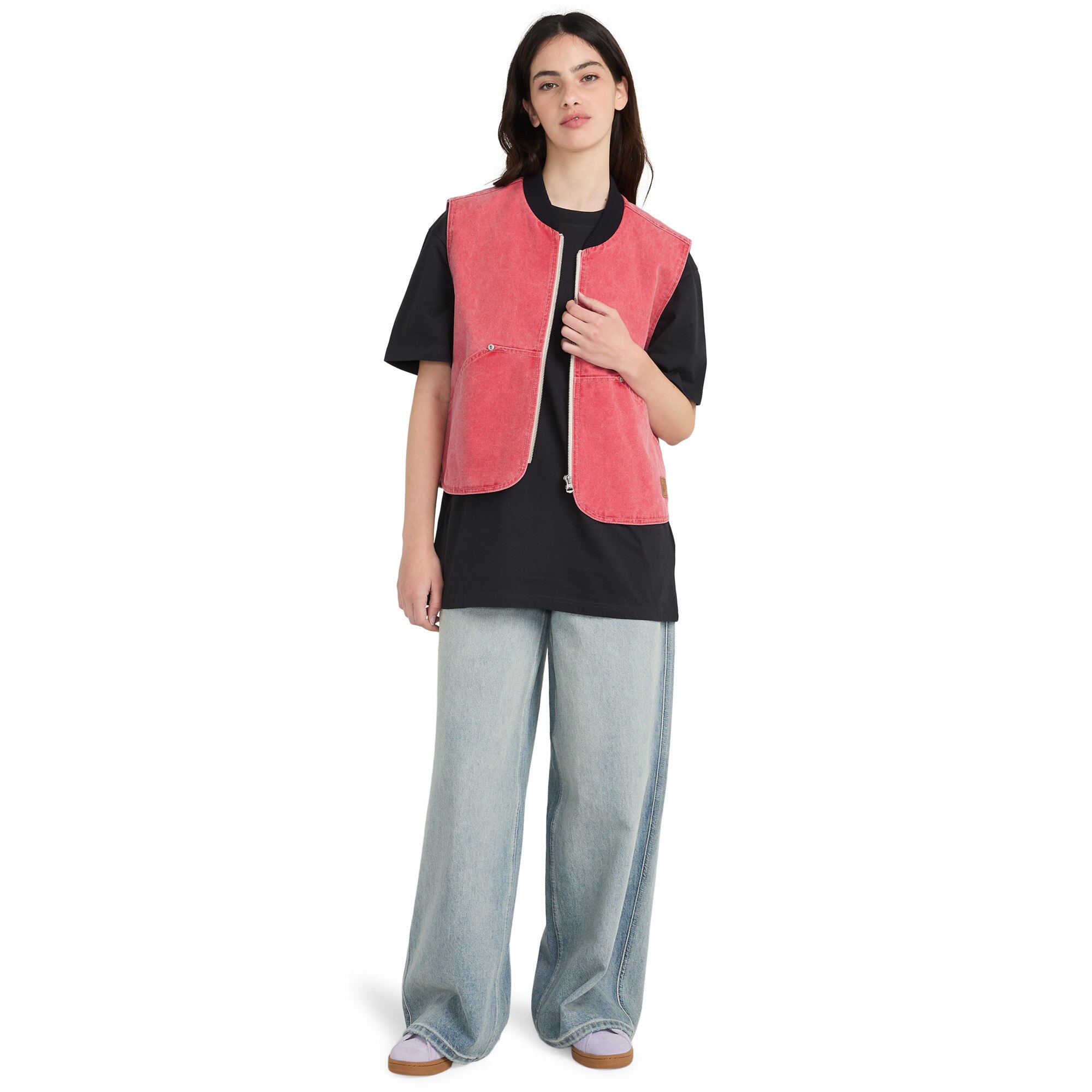 Camiseta de mujer Chore W Element - Rojo Rojo-5