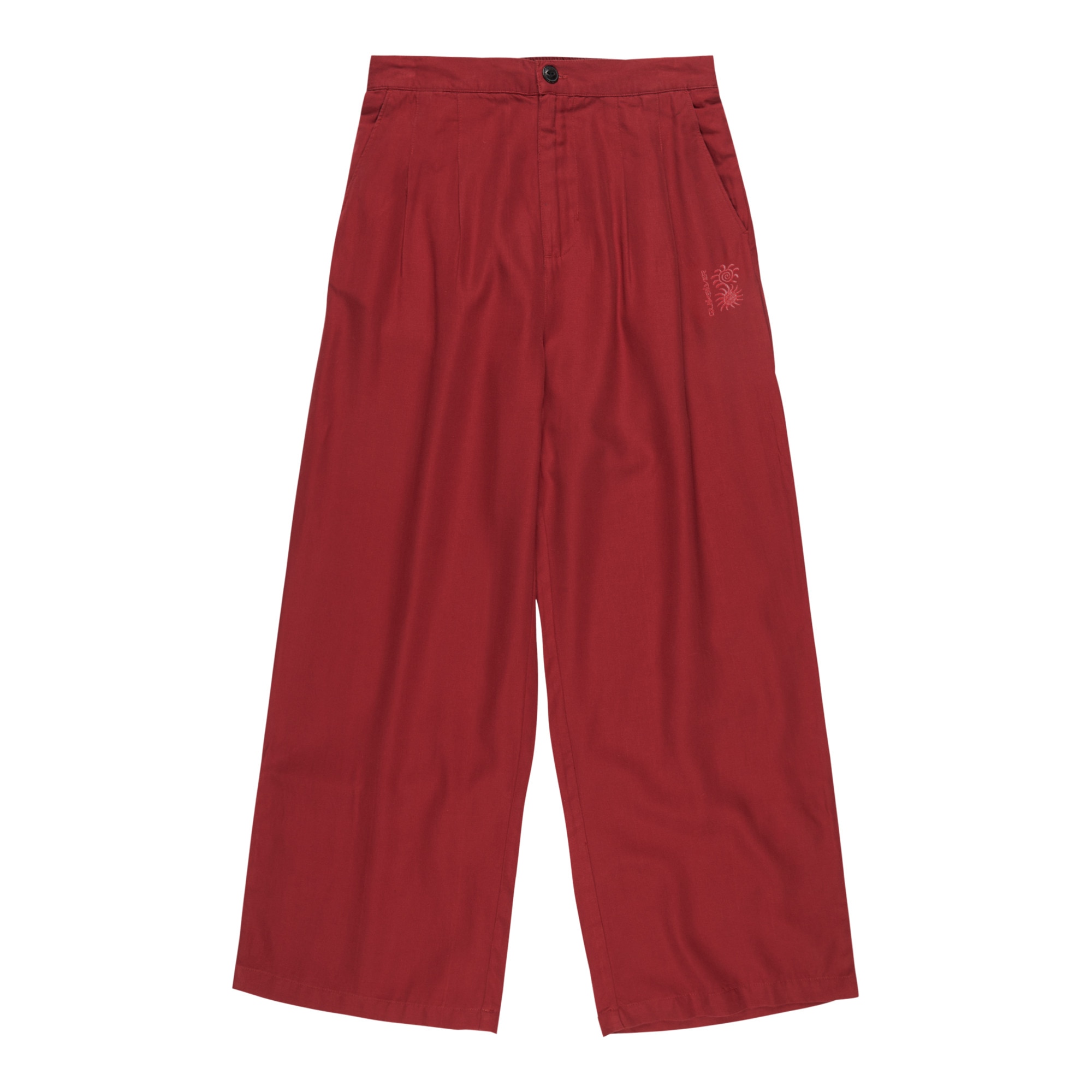 Pantalón de mujer Vista Quiksilver - Rojo Rojo-5