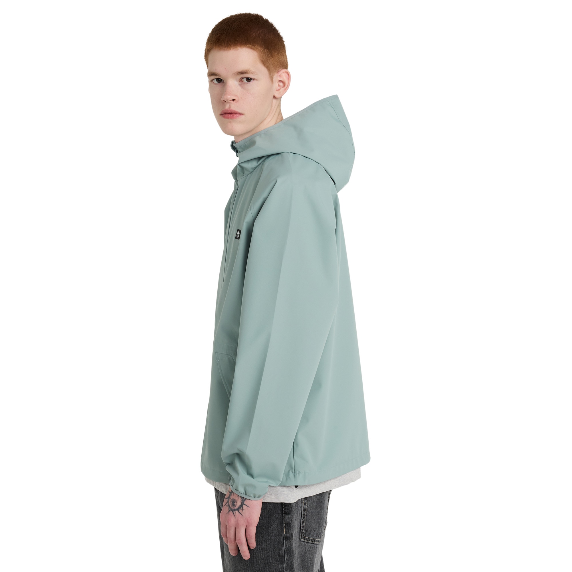 Chaqueta Shell Impermeable para Hombre Alder 2 0 Travel Element - Gris Gris-3