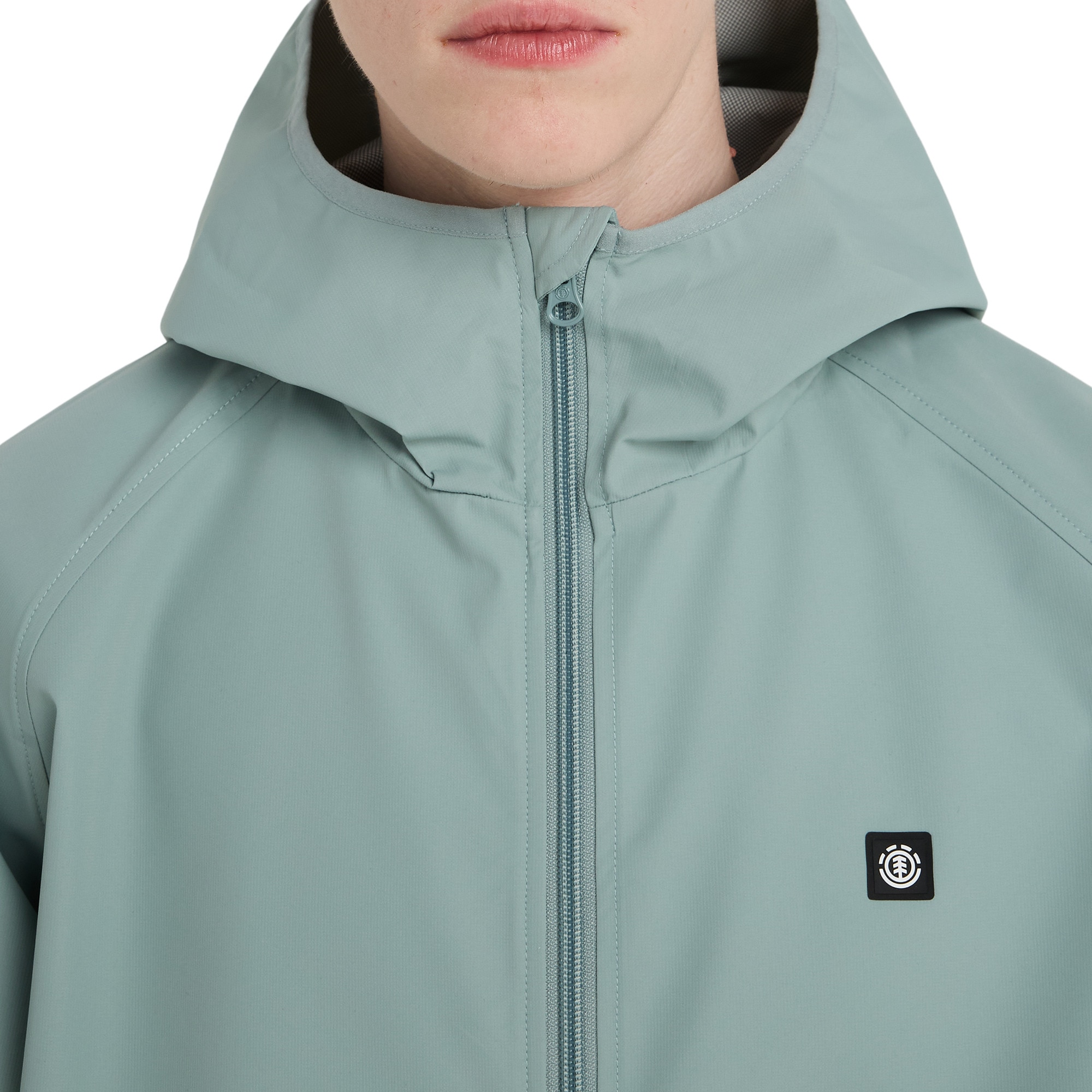 Chaqueta Shell Impermeable para Hombre Alder 2 0 Travel Element - Gris Gris-4