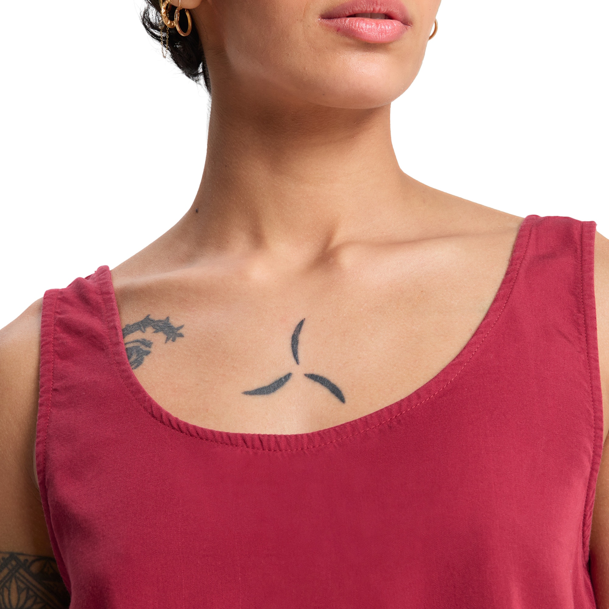 Camiseta de mujer Vista Quiksilver - Rojo Rojo-4