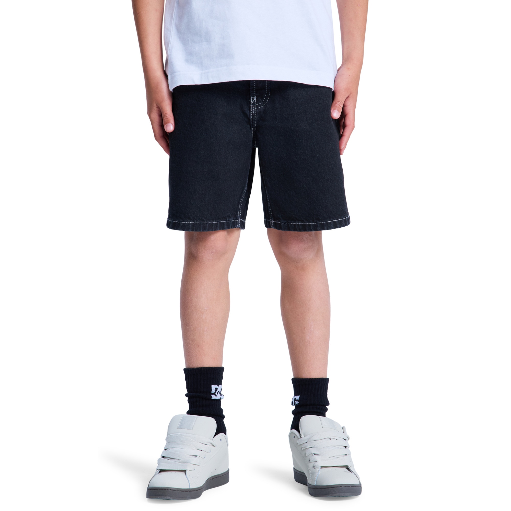 Imagen 0 de Pantalón corto vaqueros de niños Baggy DC Shoes Negro