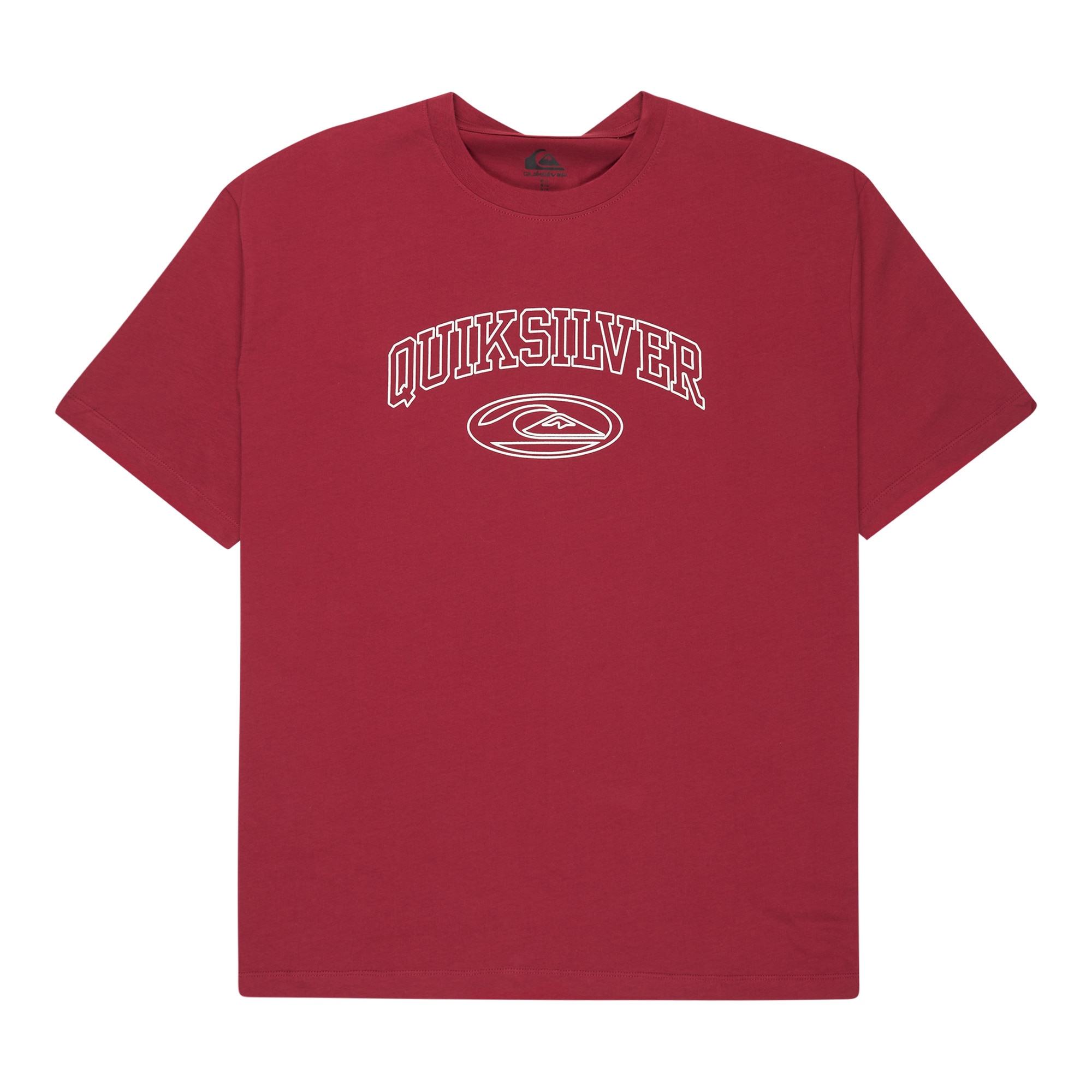 Camiseta de mujer Boyfriend Quiksilver - Rojo Rojo-6