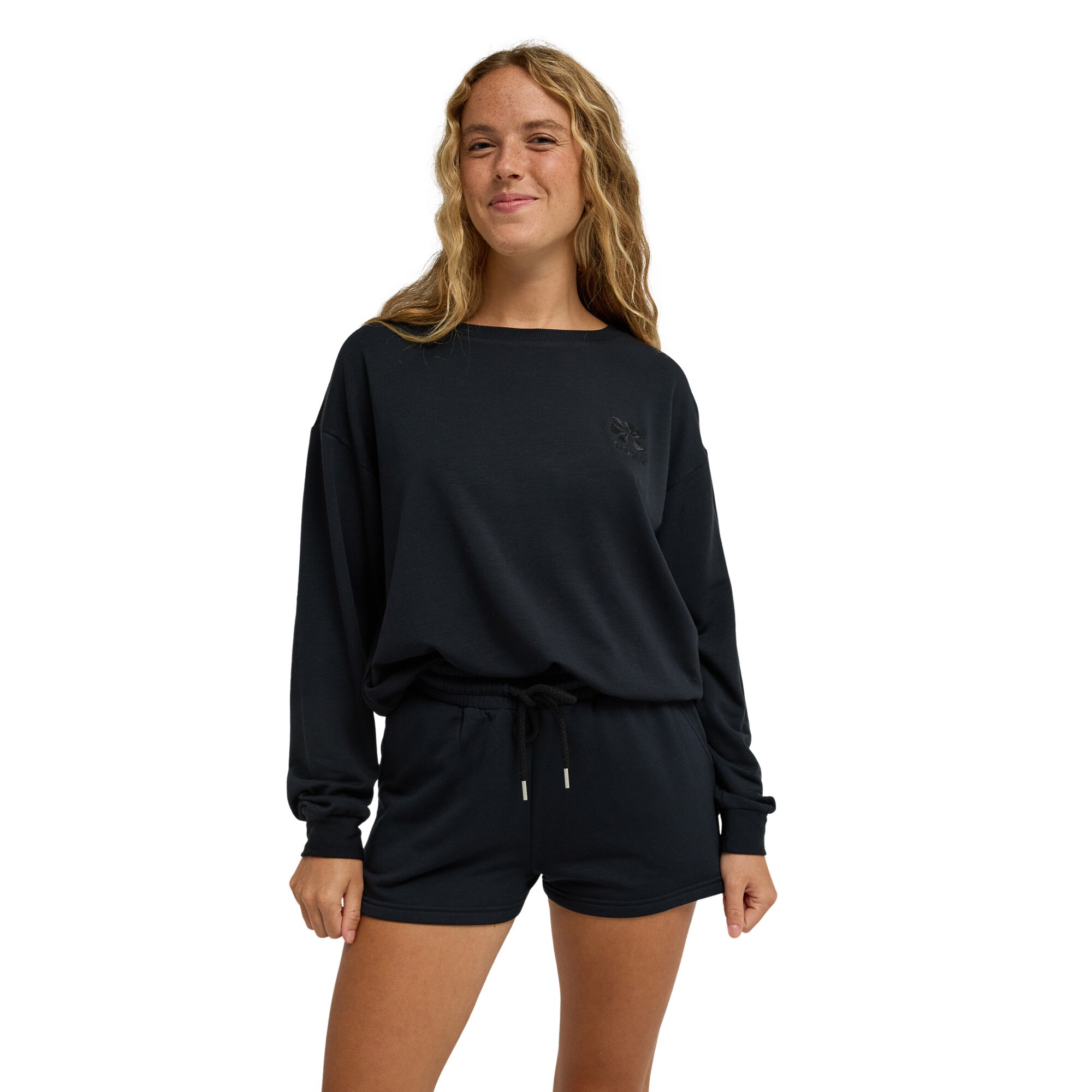 Pantalón corto de mujer Surfing By Moonlight Roxy - Negro Negro-2