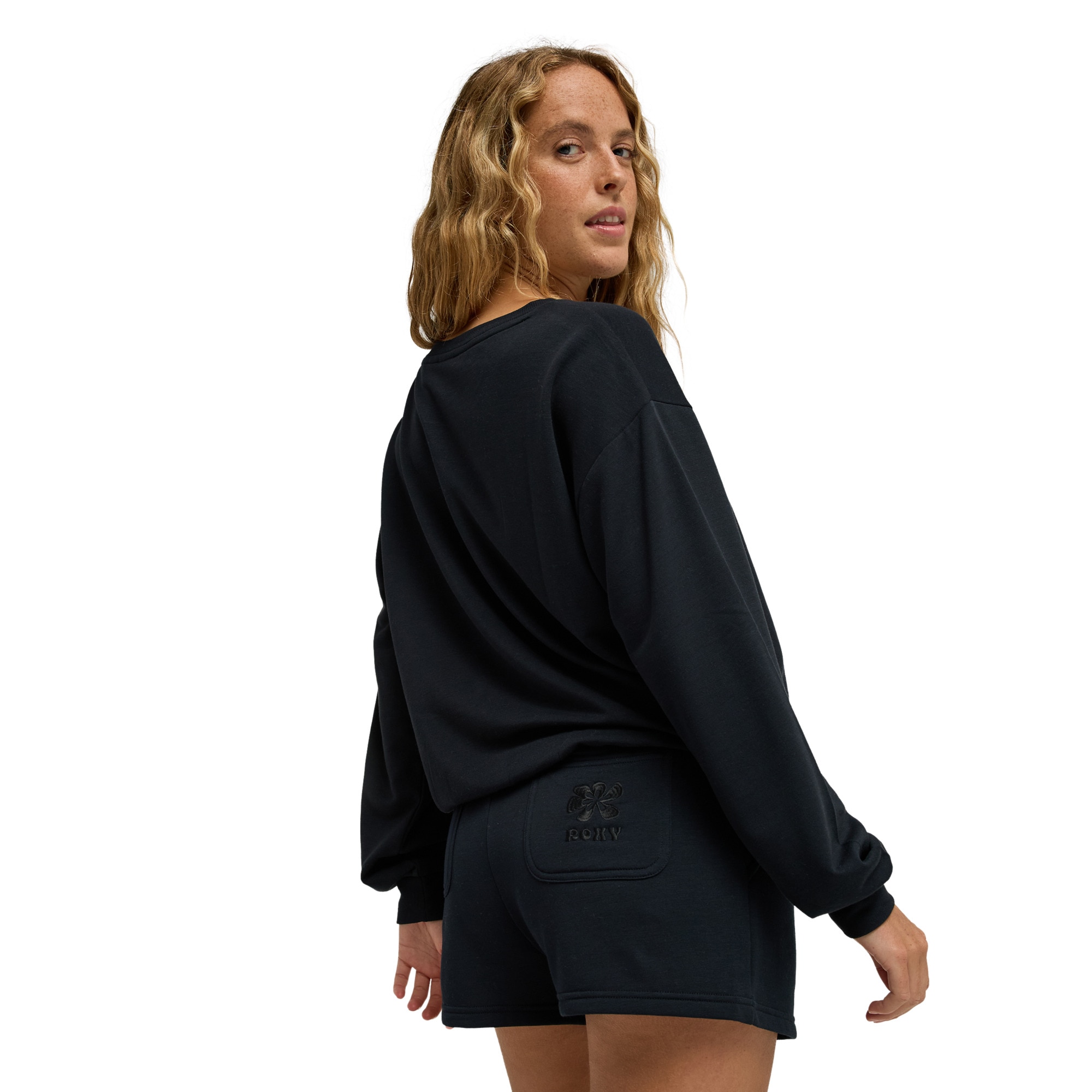 Pantalón corto de mujer Surfing By Moonlight Roxy - Negro Negro-3