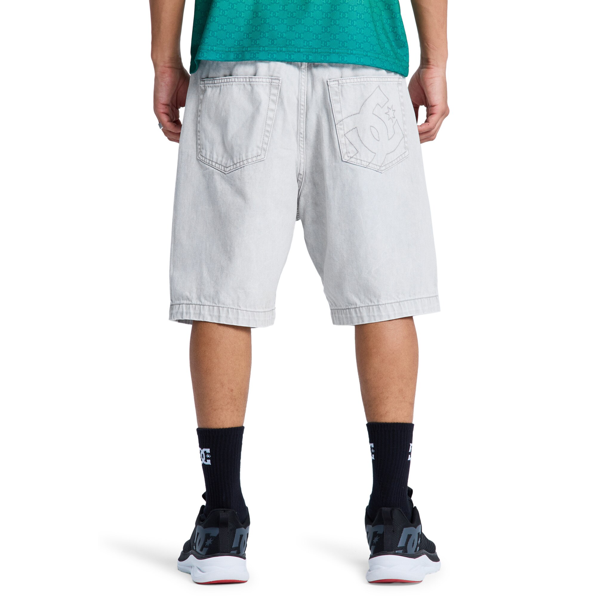 Pantalón corto vaqueros de hombre Baggy DC Shoes - Gris Gris-2