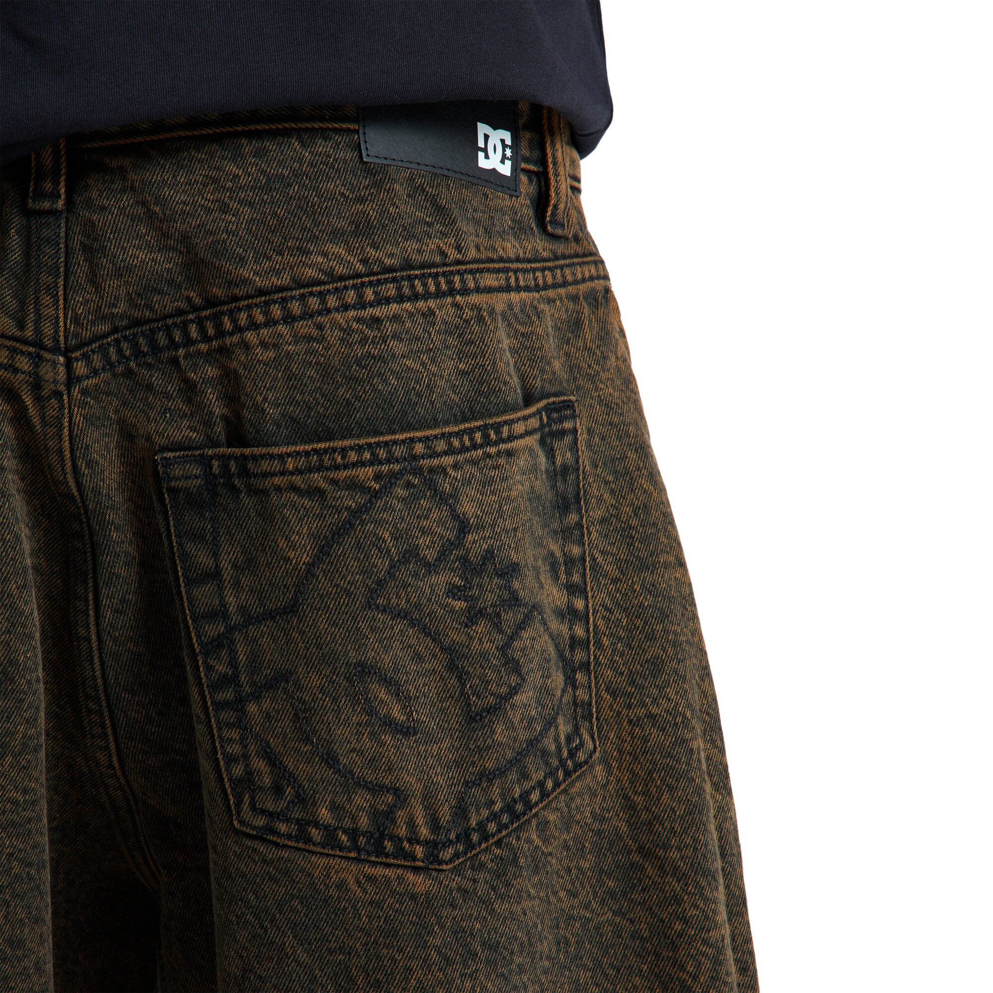 Pantalón corto vaqueros de hombre Baggy DC Shoes - Verde Verde-6